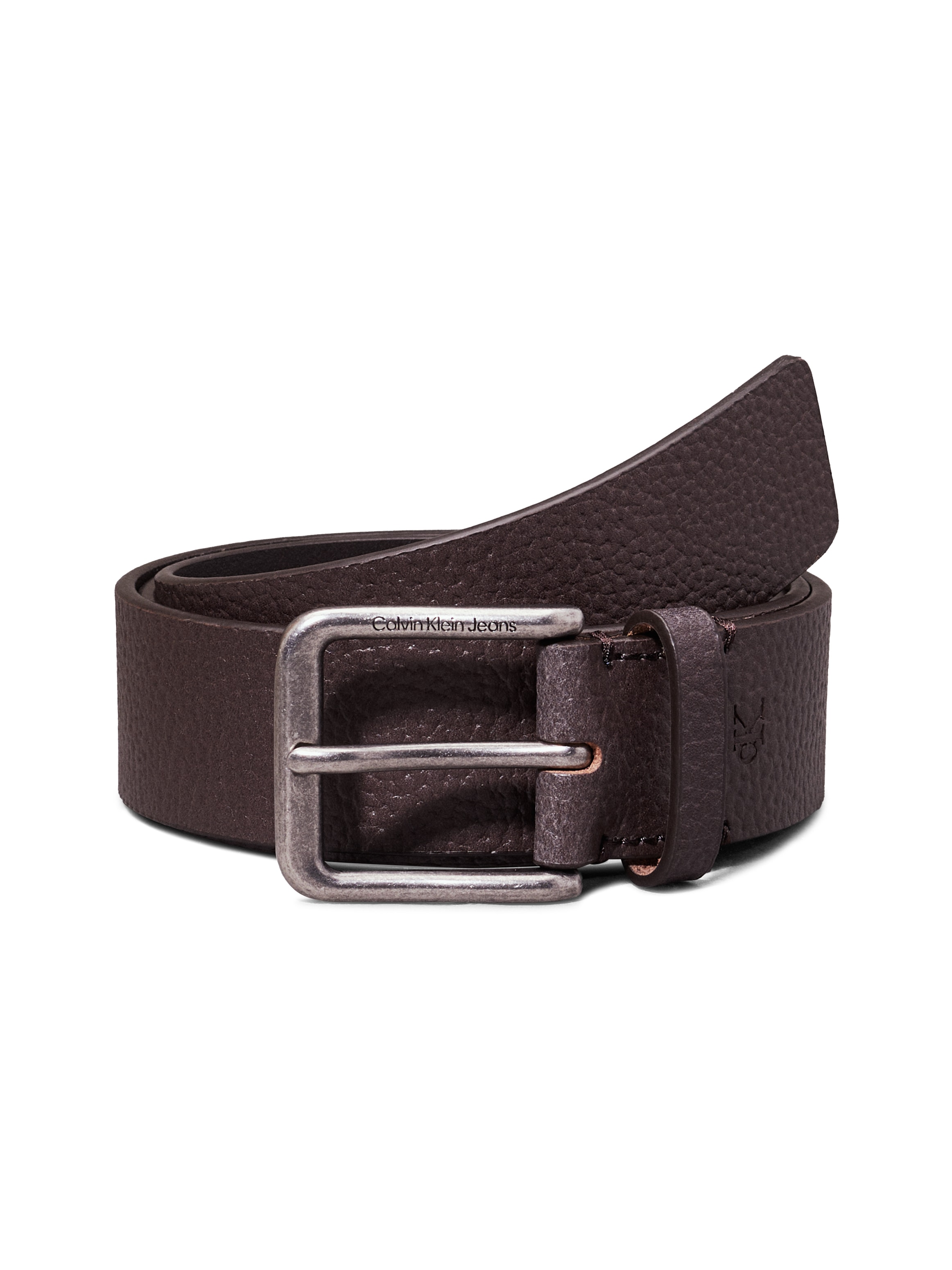 Calvin Klein Jeans Ledergürtel »CLASSIC CASUAL BELT 35MM«, Logoprägung, Einfachdornschließe