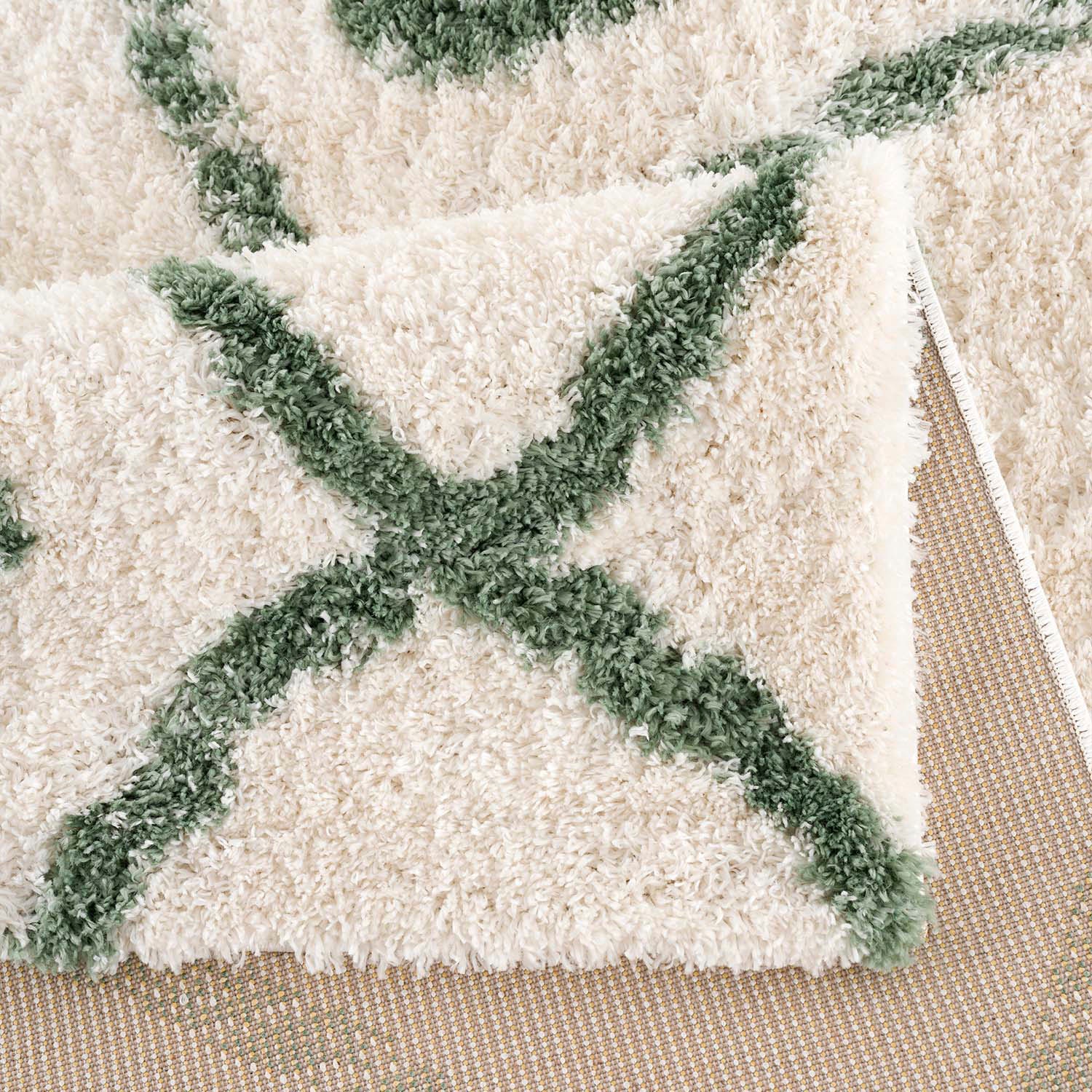 Carpet City Hochflor-Teppich »Pulpy 563«, rechteckig, 30 mm Höhe, besonders weich, Ethno Look, ideal für Wohnzimmer & Schlafzimmer