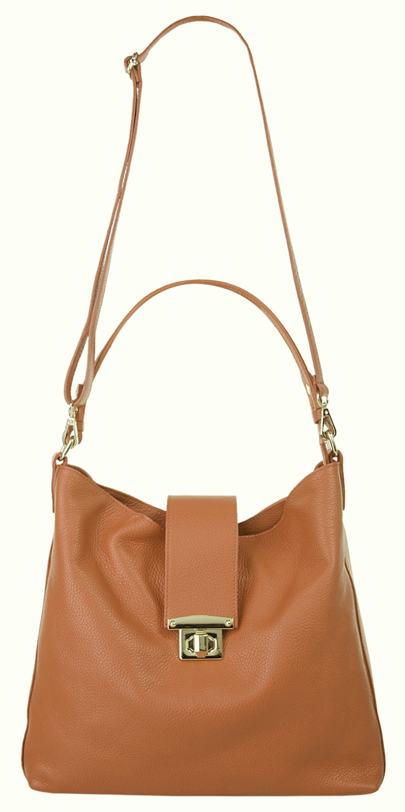 Samantha Look Shopper, echt Leder, Made in Italy