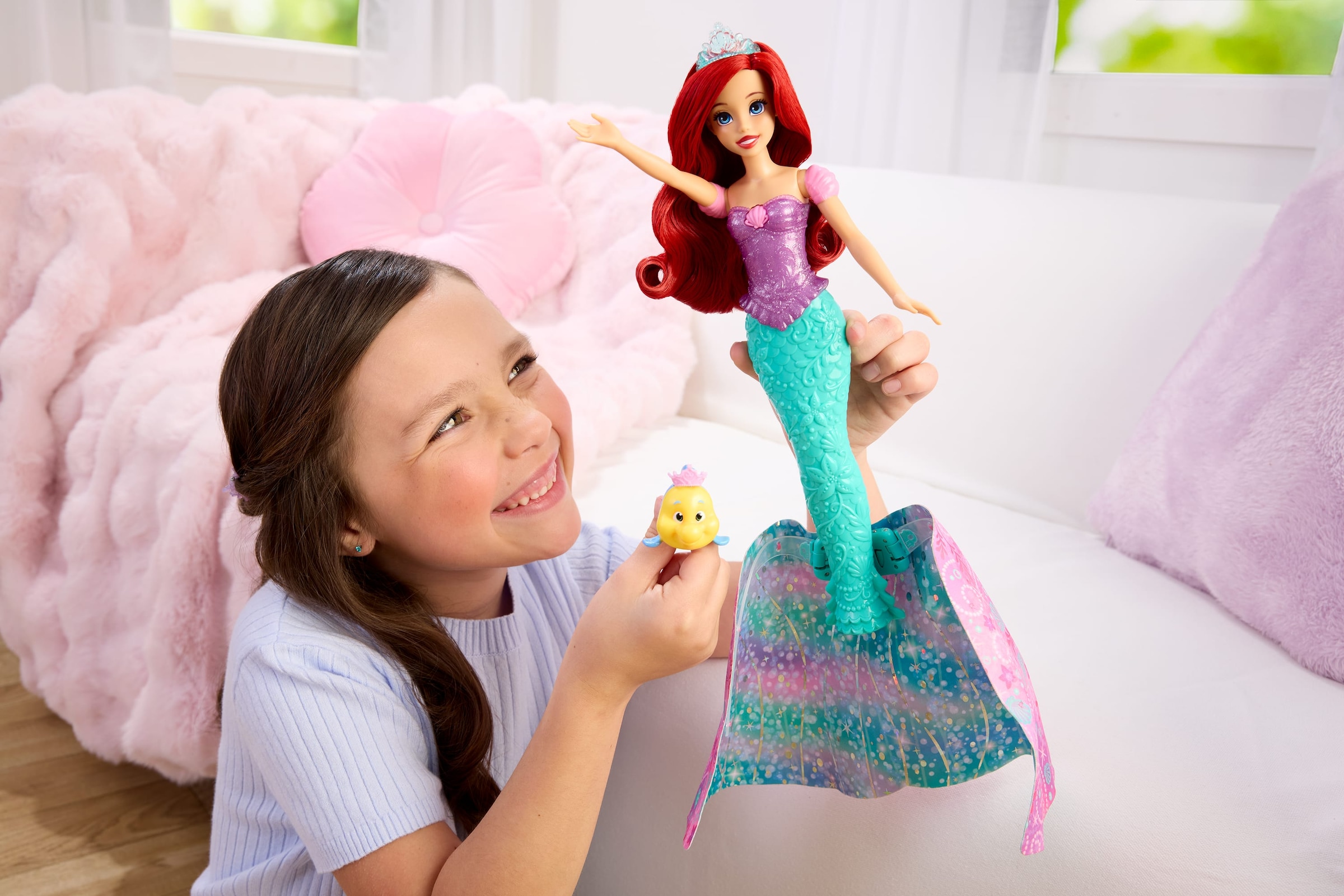 Mattel® Anziehpuppe »Disney Prinzessin Arielle Verwandlungs-Puppe«
