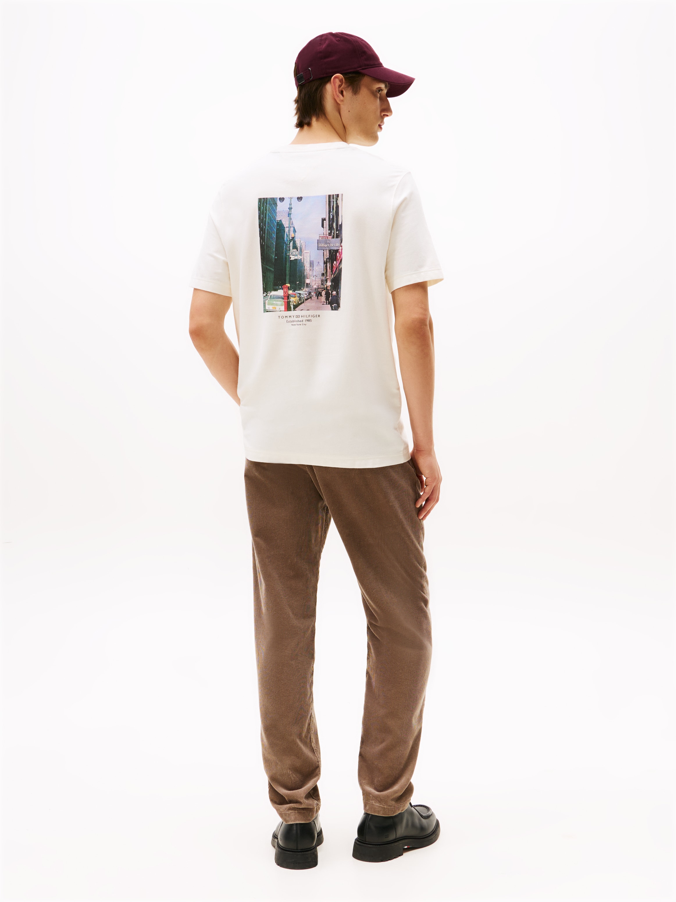 Tommy Hilfiger T-Shirt »PHOTO PRINT GRAPHIC« großer Rückenprint, Rundhals, regular fit, Jersey