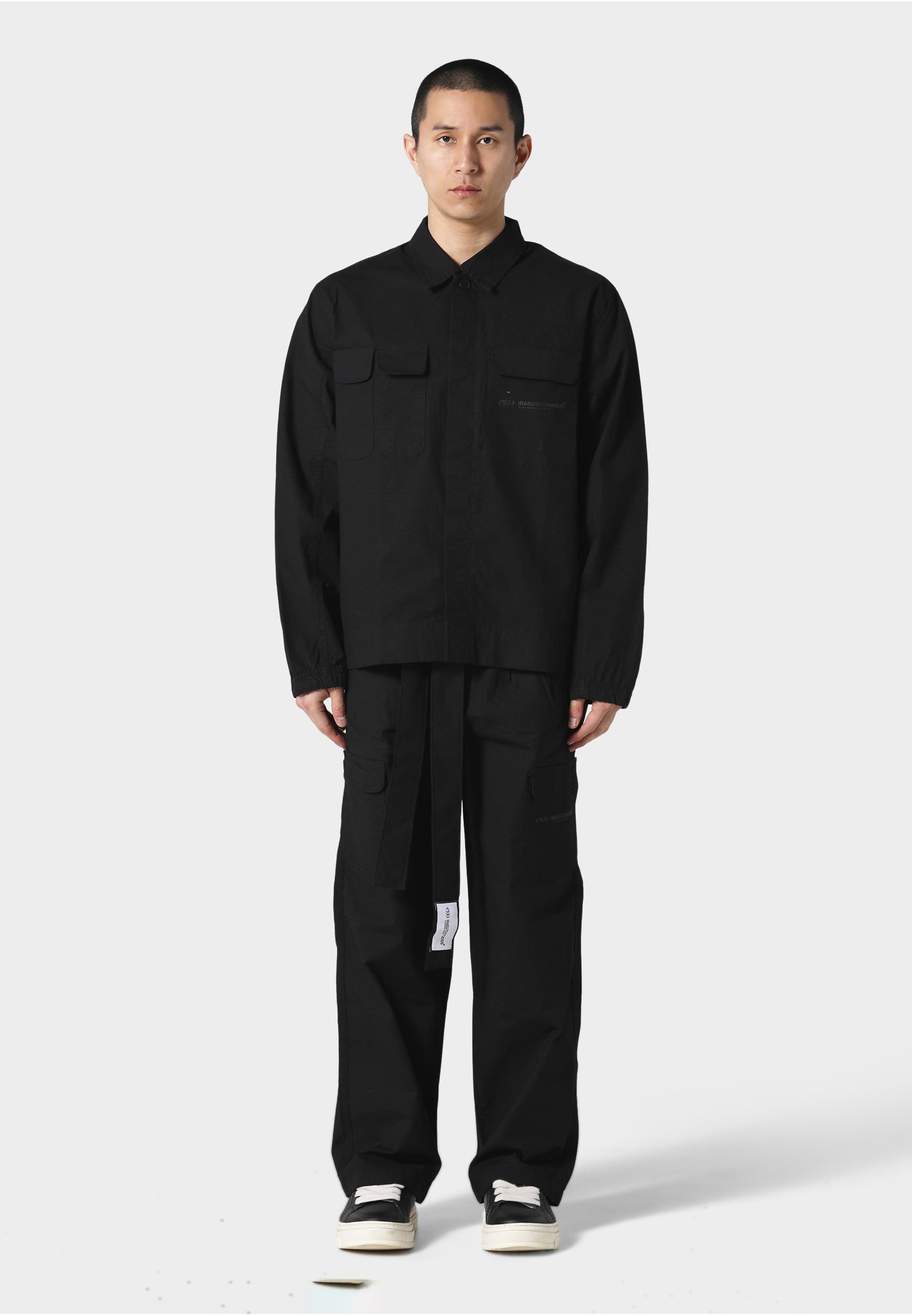 Irasuto Studios Allwetterjacke »Irasuto Studios RIP STOP COACH JACKET« 1 Stk. tlg. ohne Kapuze