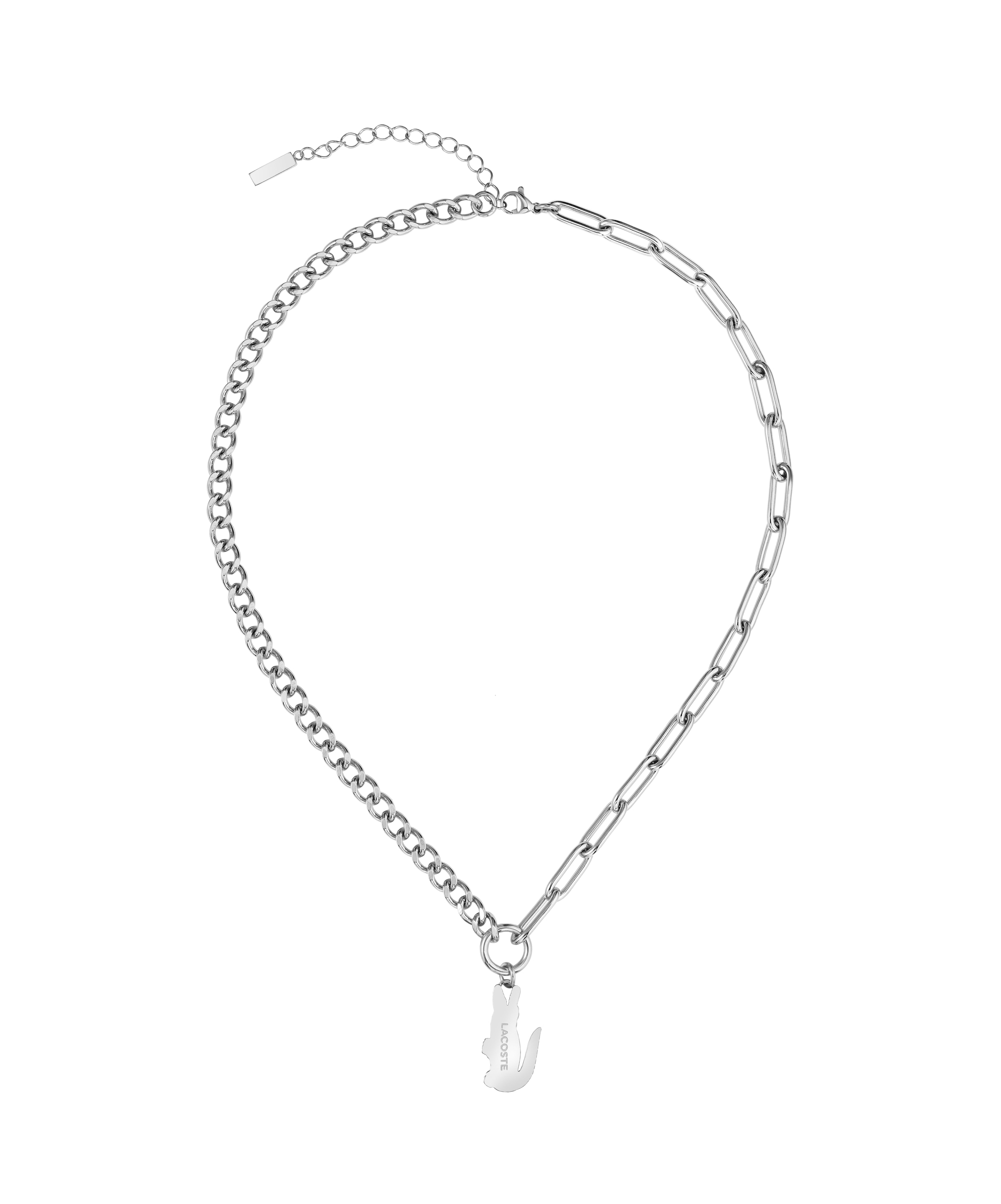 Lacoste Kette mit Anhänger »CROCODILE«, mit Preciosa Crystal