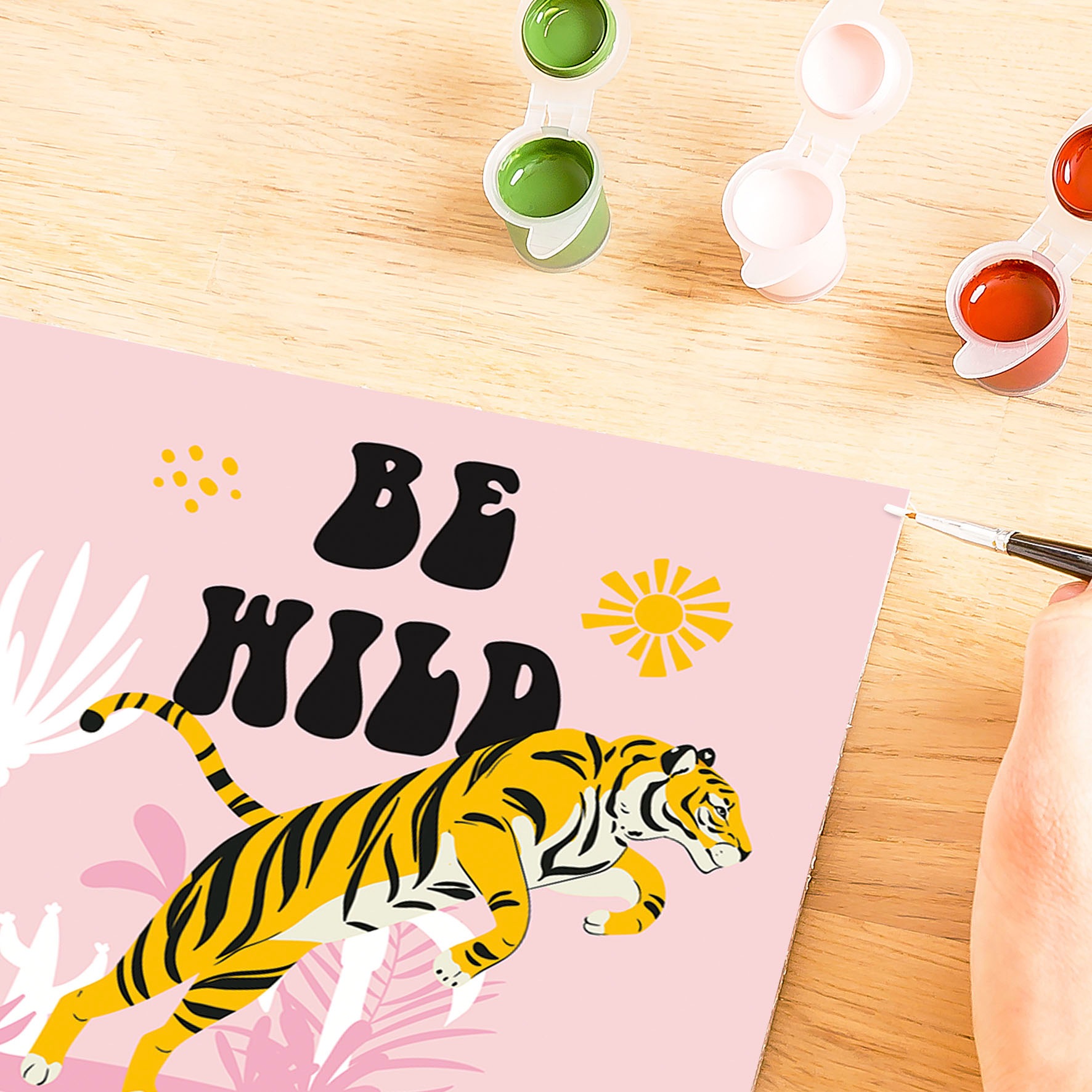 Ravensburger Malen nach Zahlen »CreArt, Be Wild«, Made in Europe