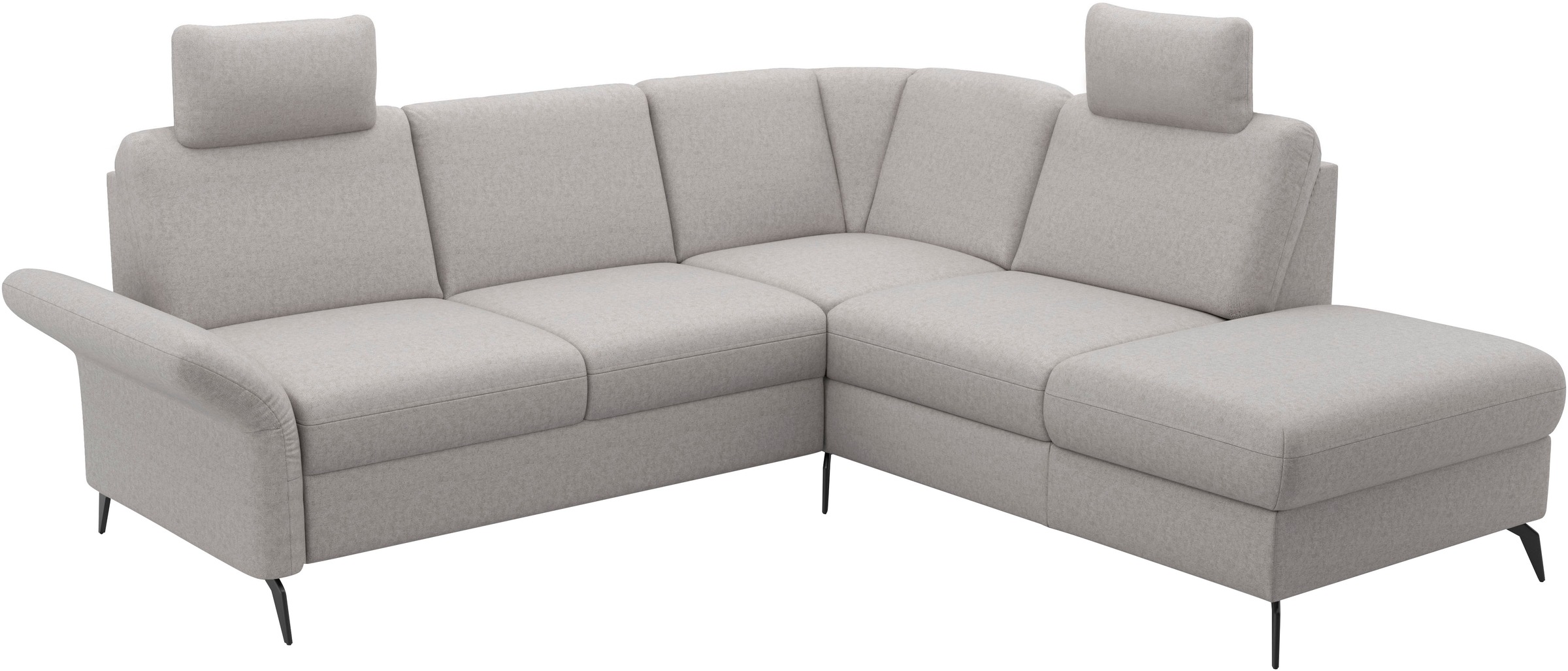Home affaire Ecksofa »Rochelle«, optional: Armteilverstellung, klappbar, Bettkasen