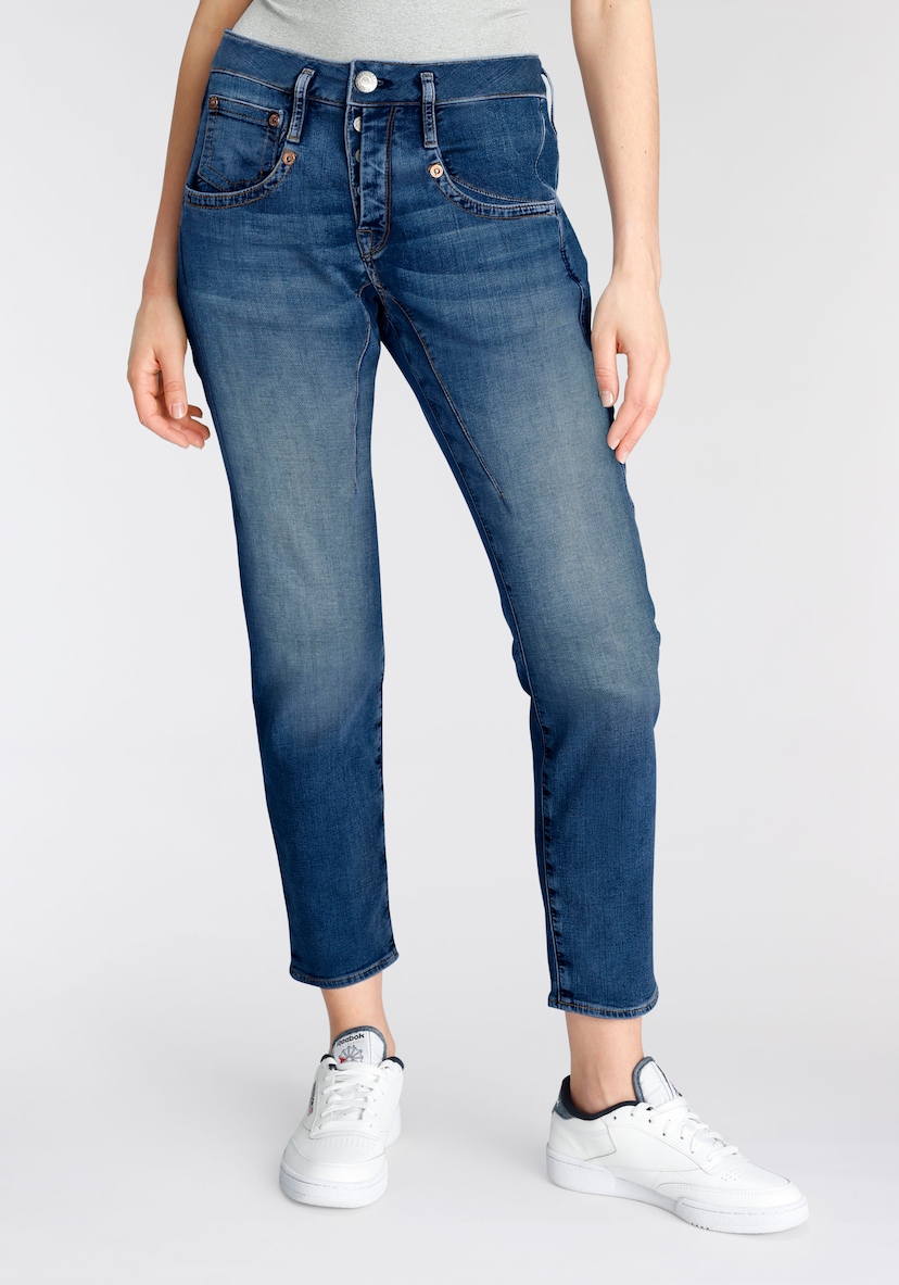 GANG Mom-Jeans »94ORA«, 2-Knopf-Verschluss mit verkürzter Beinlänge  bestellen