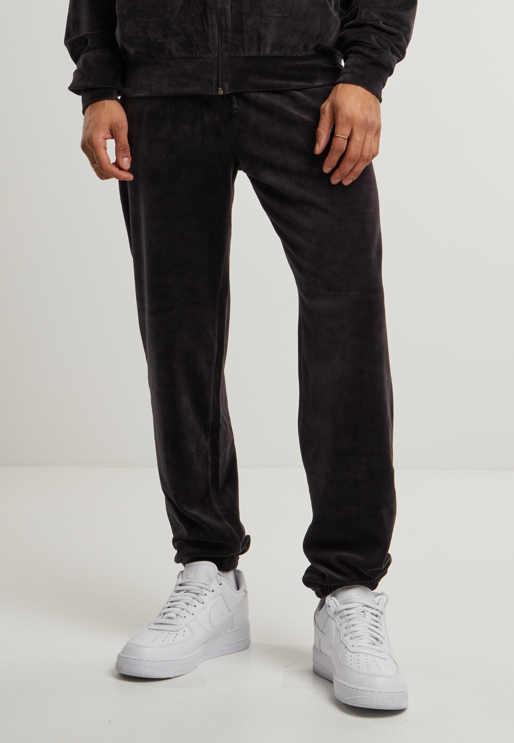 URBAN CLASSICS Jogginghose »Urban Classics Velvet Trackpants«