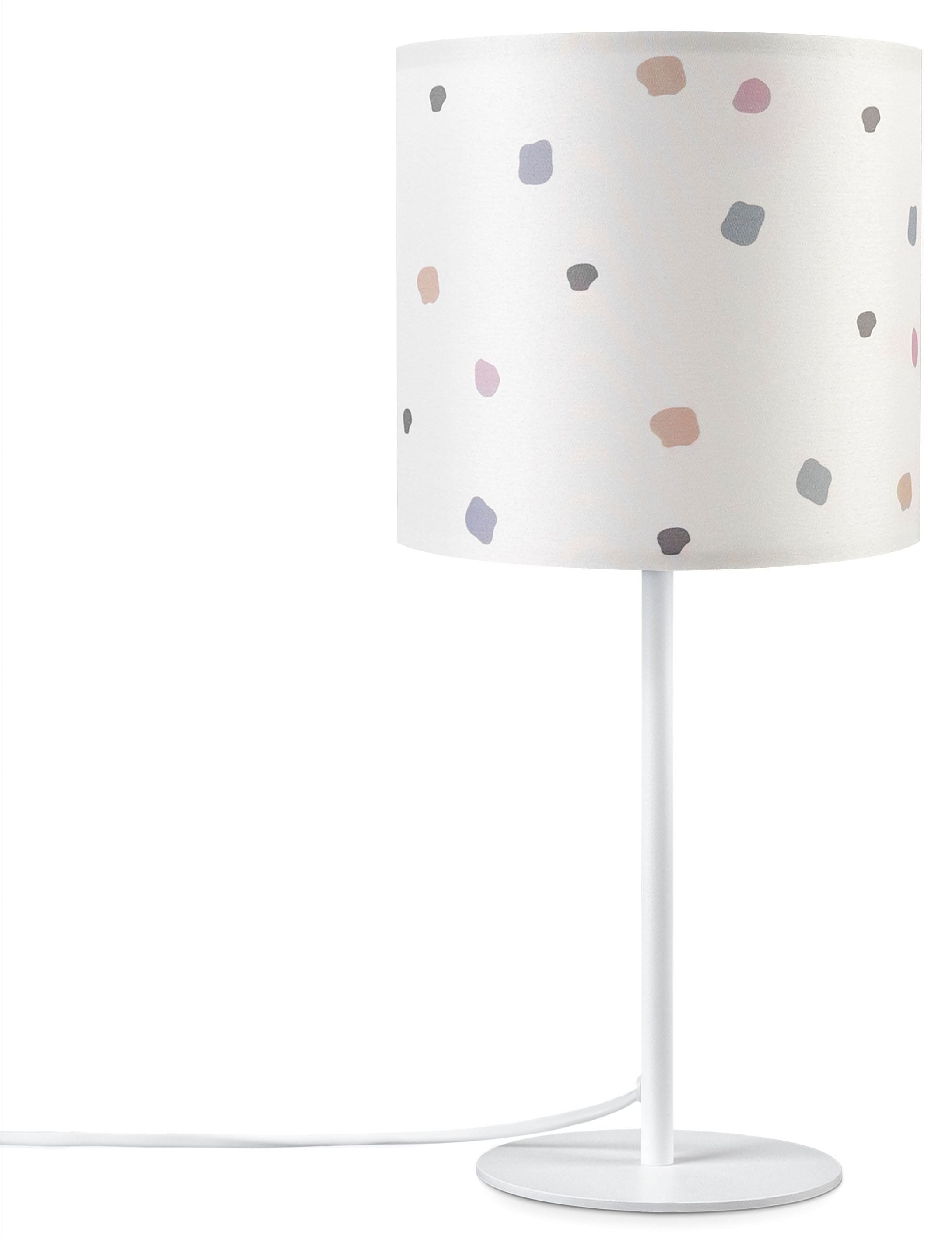 Paco Home Tischleuchte »Luca Dots«, Leuchtmittel E14   ohne Leuchtmittel, N günstig online kaufen