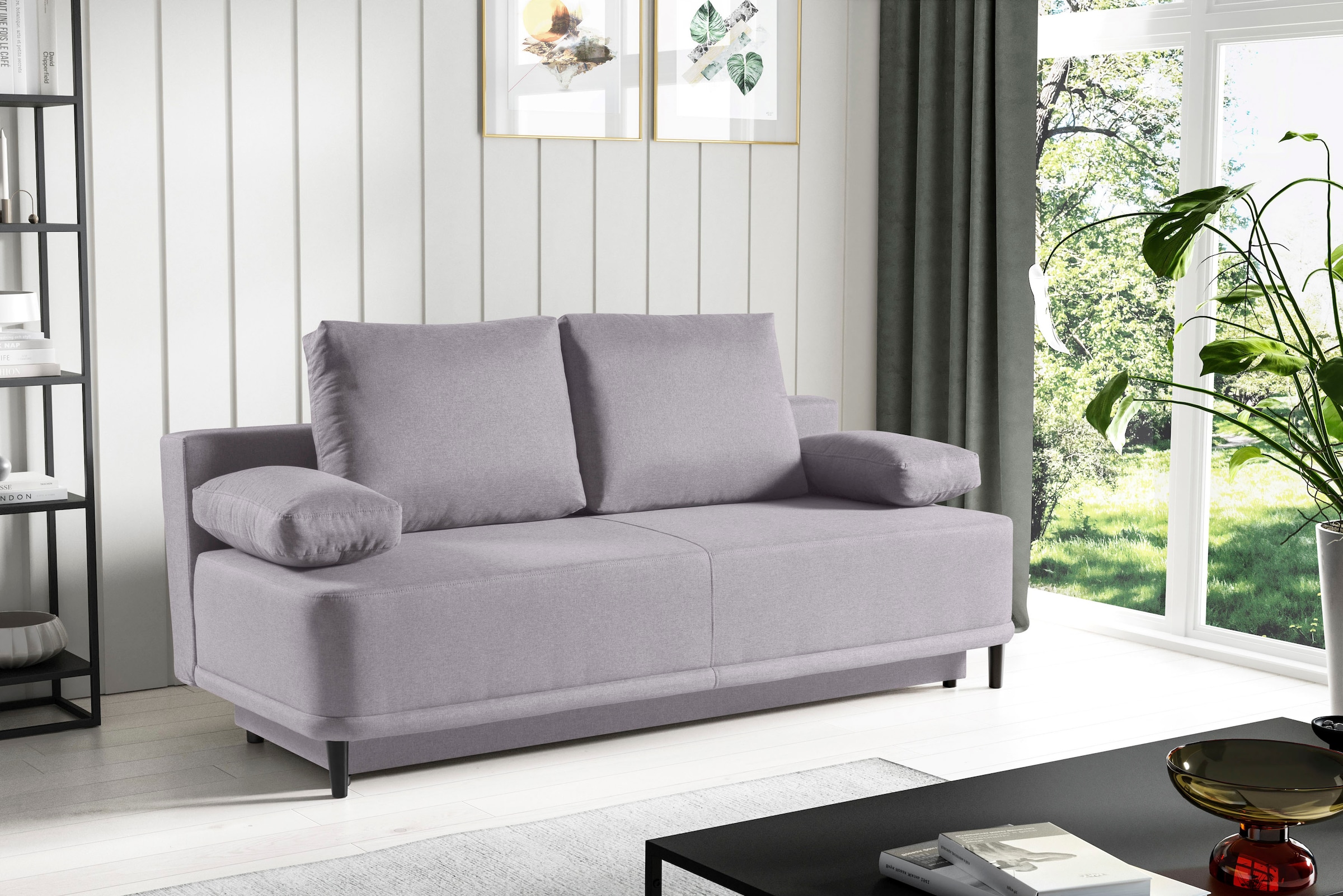 WERK2 Schlafsofa »Street«, 2-Sitzer Sofa und Schlafcouch mit Federkern &  Bettkasten online bestellen