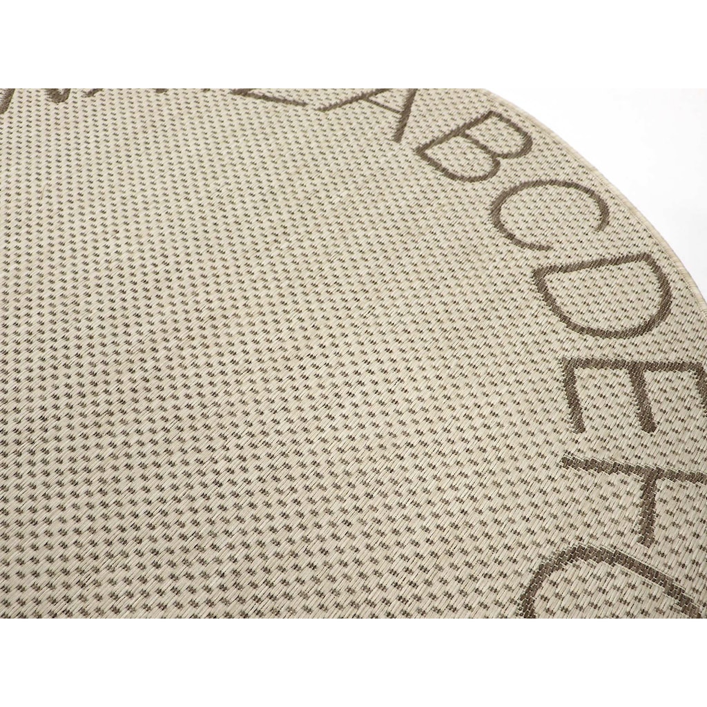 Primaflor-Ideen in Textil Kinderteppich »CABANE - ABC«, rund