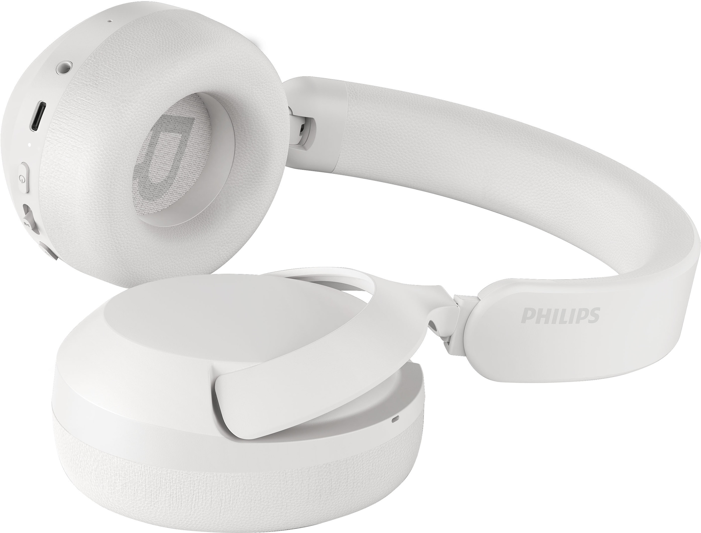 Philips Over-Ear-Kopfhörer »TAH6000WT/00« Bluetooth Active Noise Cancelling (ANC) | Adaptive Noise-Cancelling | Hi-Res | Multi-Point-Verbindung | Sprachsteuerung | Transparenzmodus