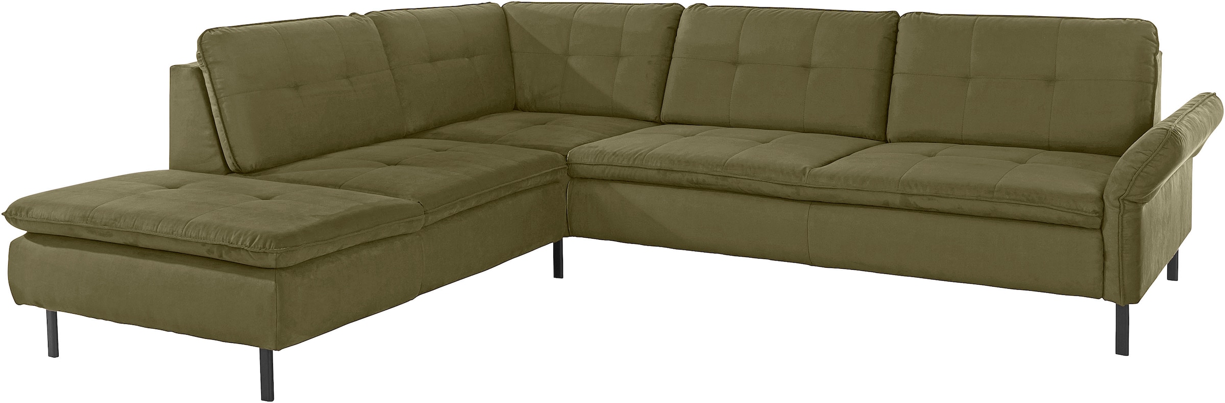 INOSIGN Ecksofa »Birkholm L-Form«, Armlehnverstellung, auch in Easy Clean Bezug - mit Wasser zu reinigen