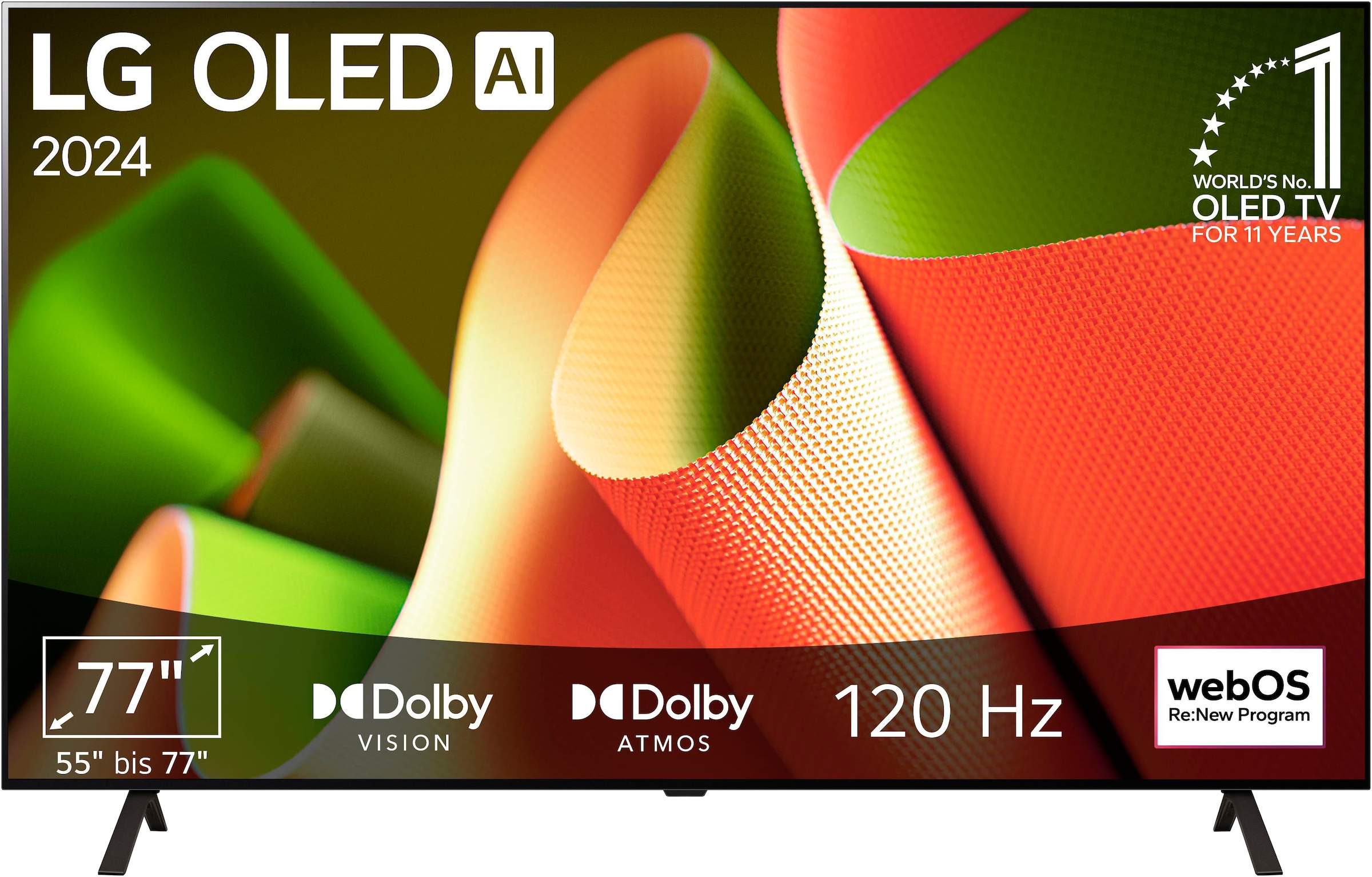 LG OLED-Fernseher »OLED77B42LA«, 4K Ultra HD, Smart-TV