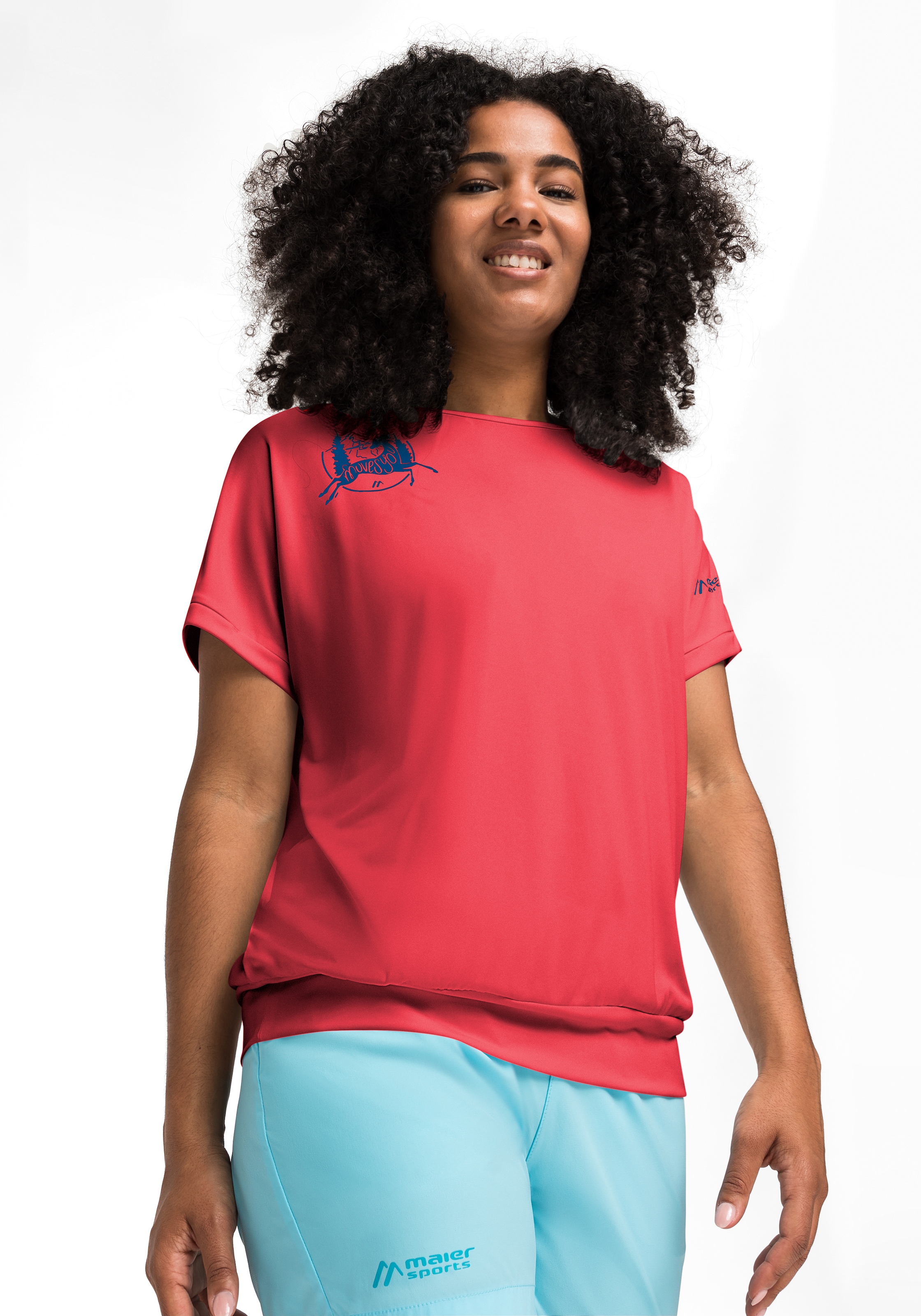 Maier Sports T-Shirt »Setesdal W«, Damen Kurzarmshirt für Wandern und Freizeit