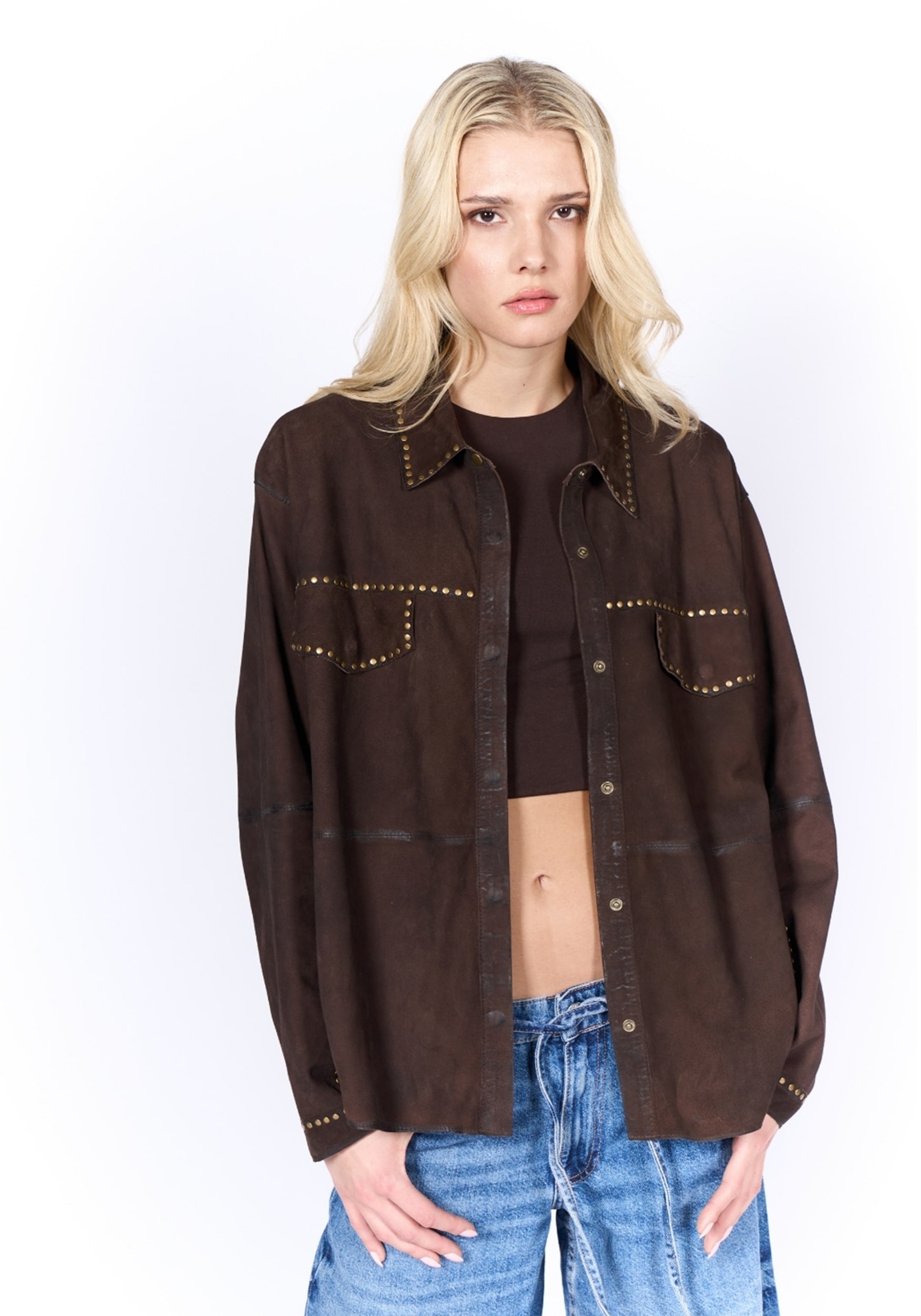 Freaky Nation Lederjacke »West Orange-FN«