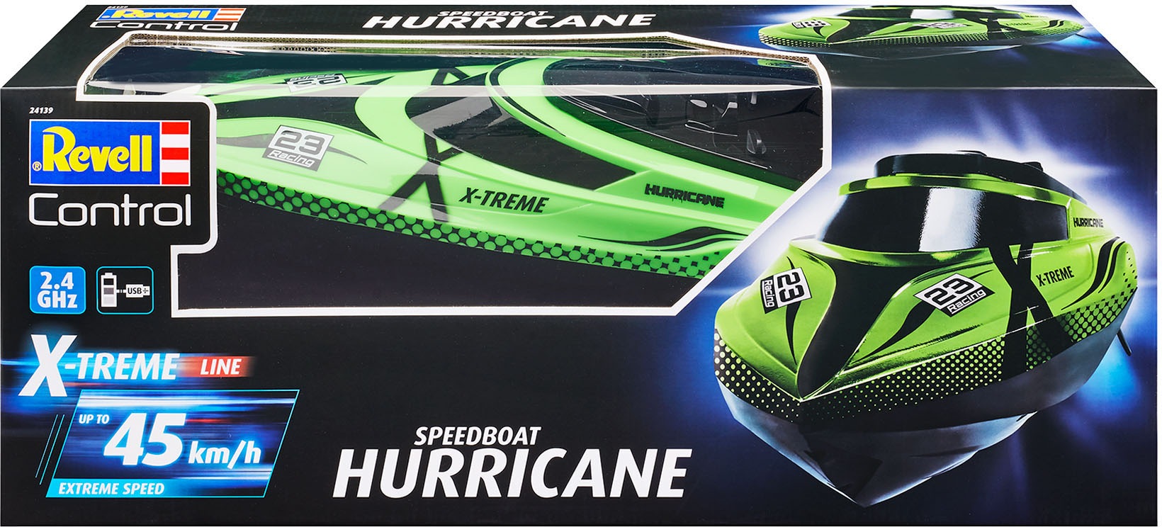 Revell® RC-Boot »Revell® control, RC X-TREME Speedboat Hurricane«