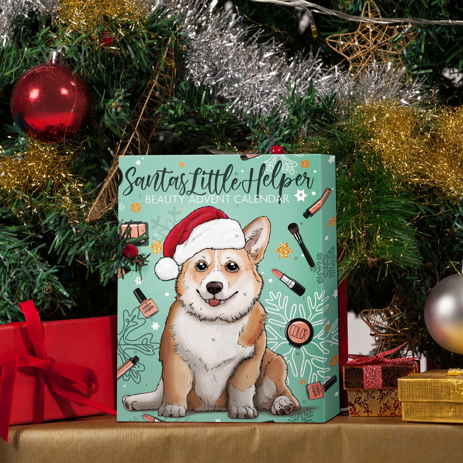 Adventskalender »Santas Little Beauty jetzt im Calendar«, %Sale Erwachsene Advent - für Helper