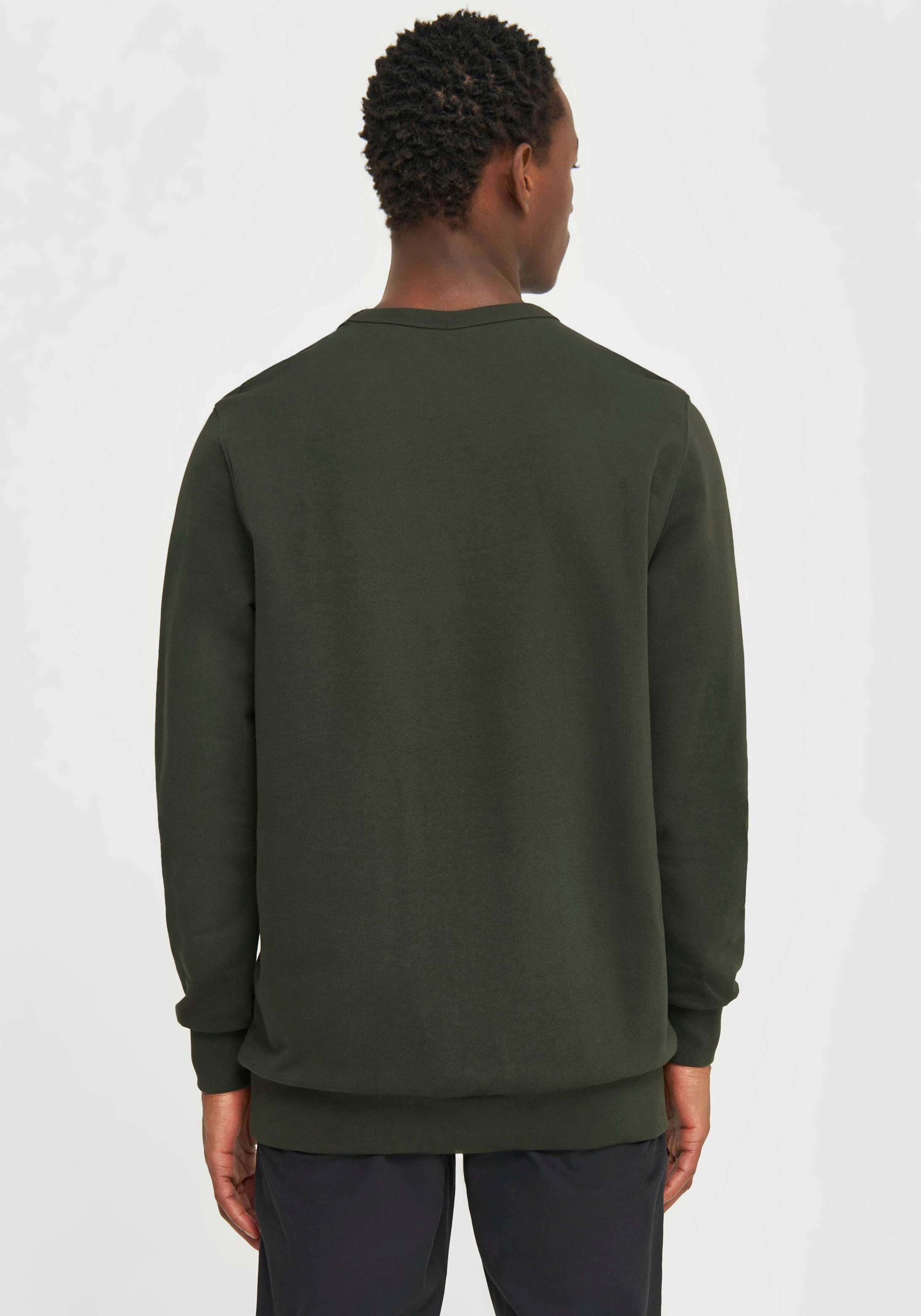 KnowledgeCotton Apparel Sweatshirt, im cleanen Look