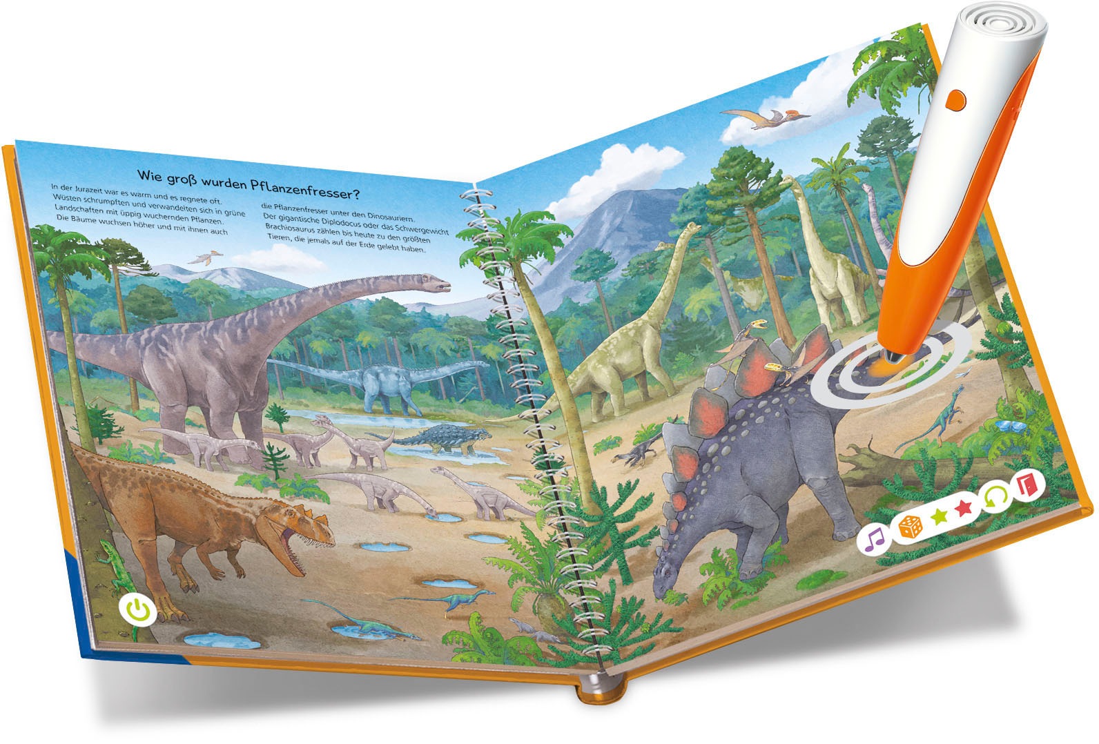 Ravensburger Buch »tiptoi® Wir entdecken die Dinosaurier«, Made in Germany