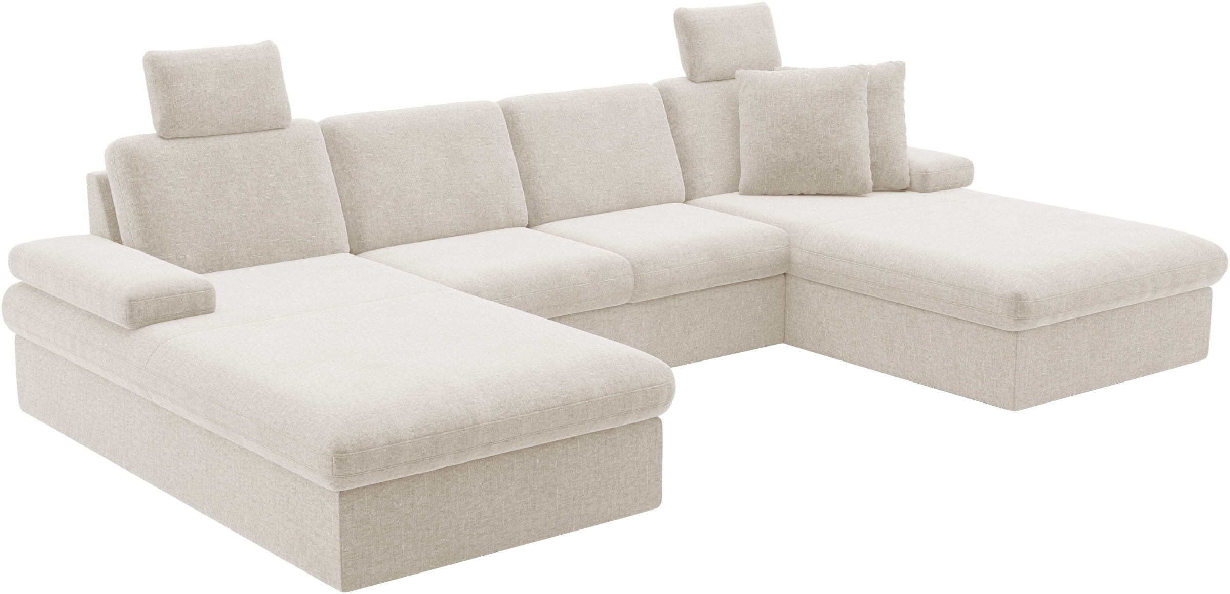 sit&more Wohnlandschaft »Moreno«, mit Armteilverstellung,wahlweise mit Bettfunktion