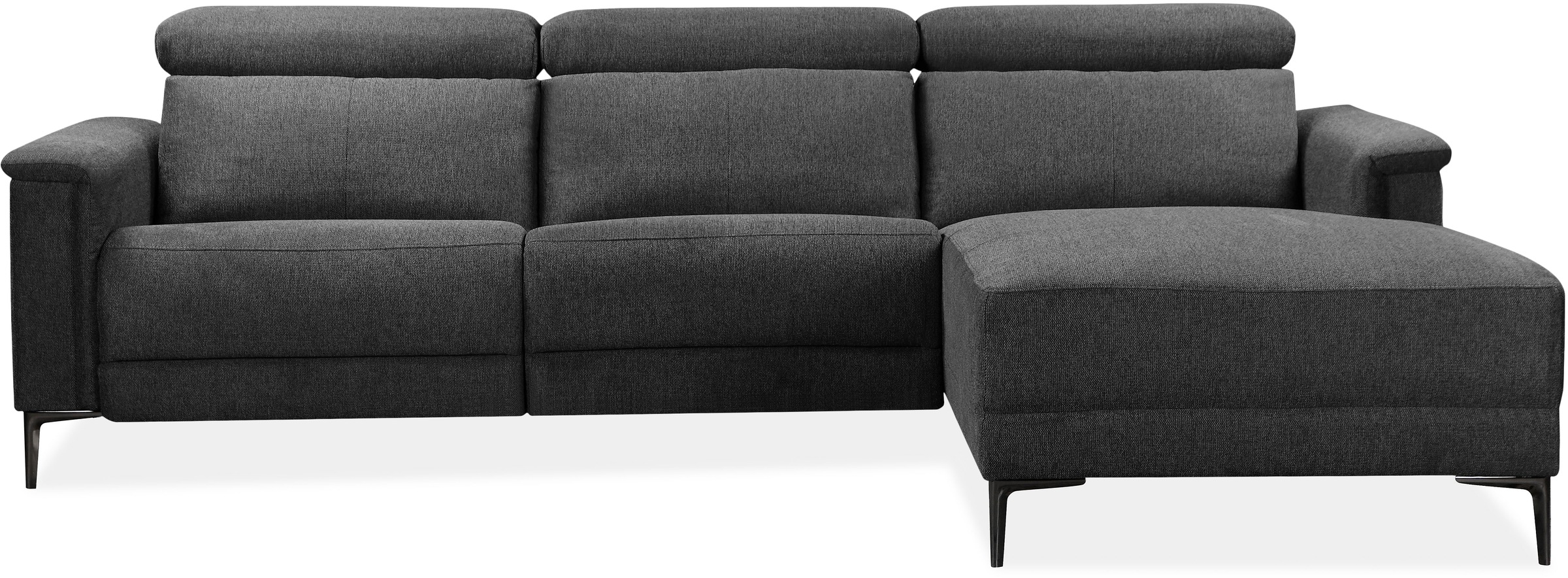 Home affaire Ecksofa »Lund, L-Form, 261cm, man. o. elektr. Relaxfunktion (m günstig online kaufen