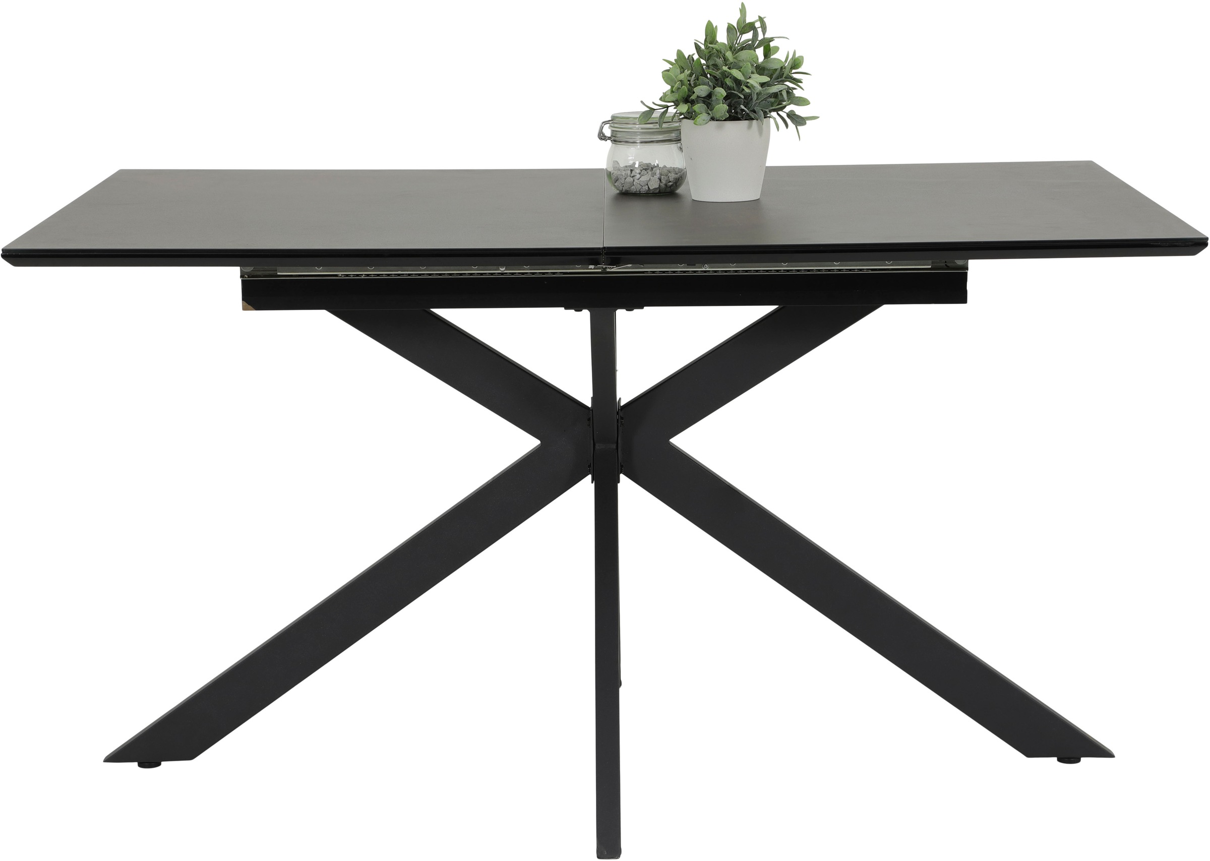 HELA Essgruppe »HAVEL«, (7 tlg.), Tisch 140-180x90 cm, Synchronauszug, Stuh günstig online kaufen