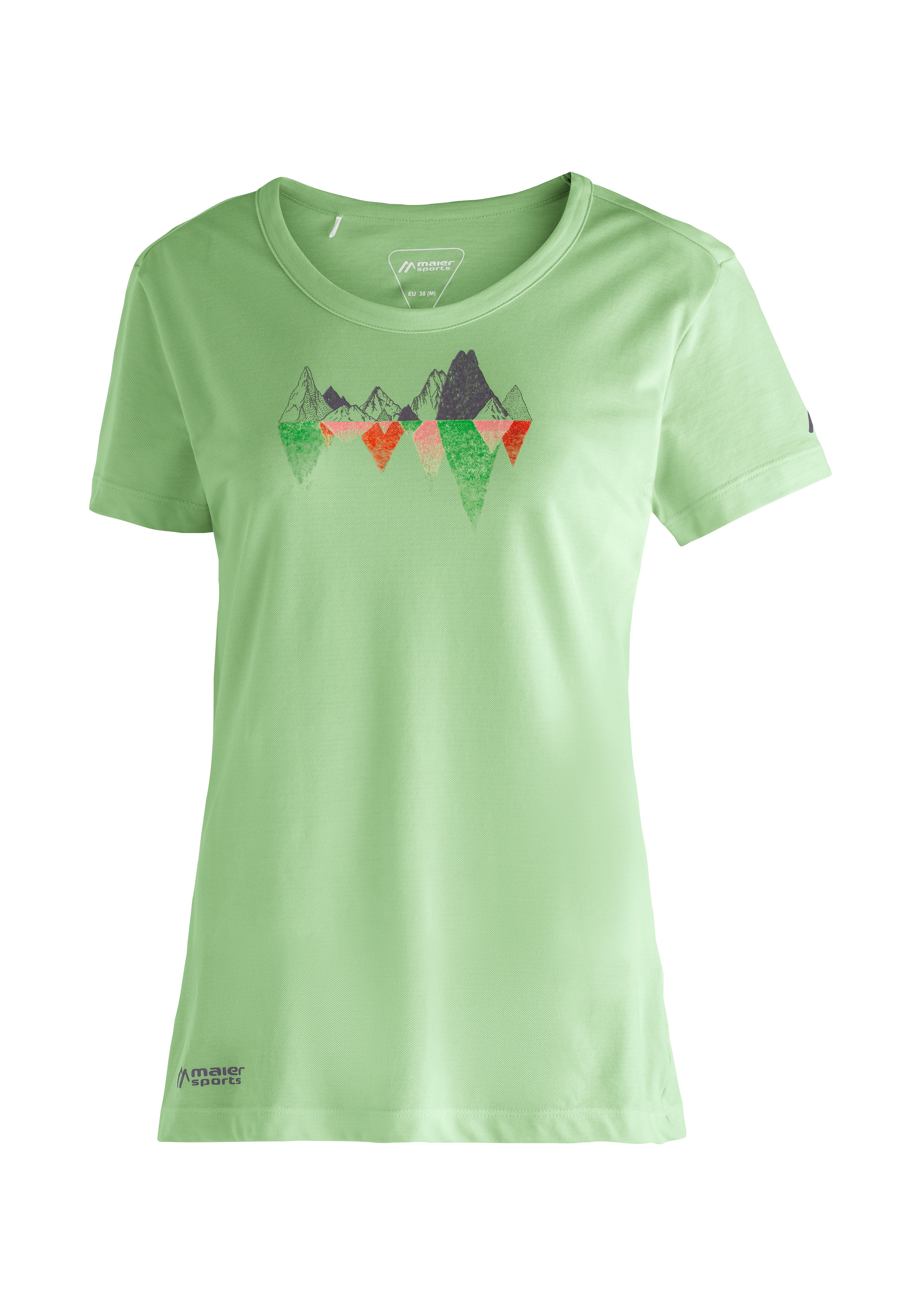 Maier Sports T-Shirt »Tilia Shirt W«, Damen Funktionsshirt, Freizeitshirt mit Aufdruck