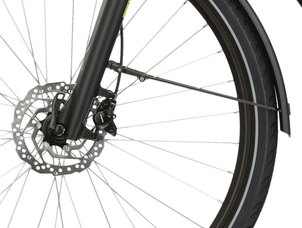 Kross »E-Citybike Sentio Hybrid 5.0 28 Zoll schwarz - Shimano Mittelmotor« 7 Gang Shimano NEXUS Schaltwerk Nabenschaltung Mittelmotor 250 W SHIMANO 36 V/250 W, Mittelmotor DU-E500