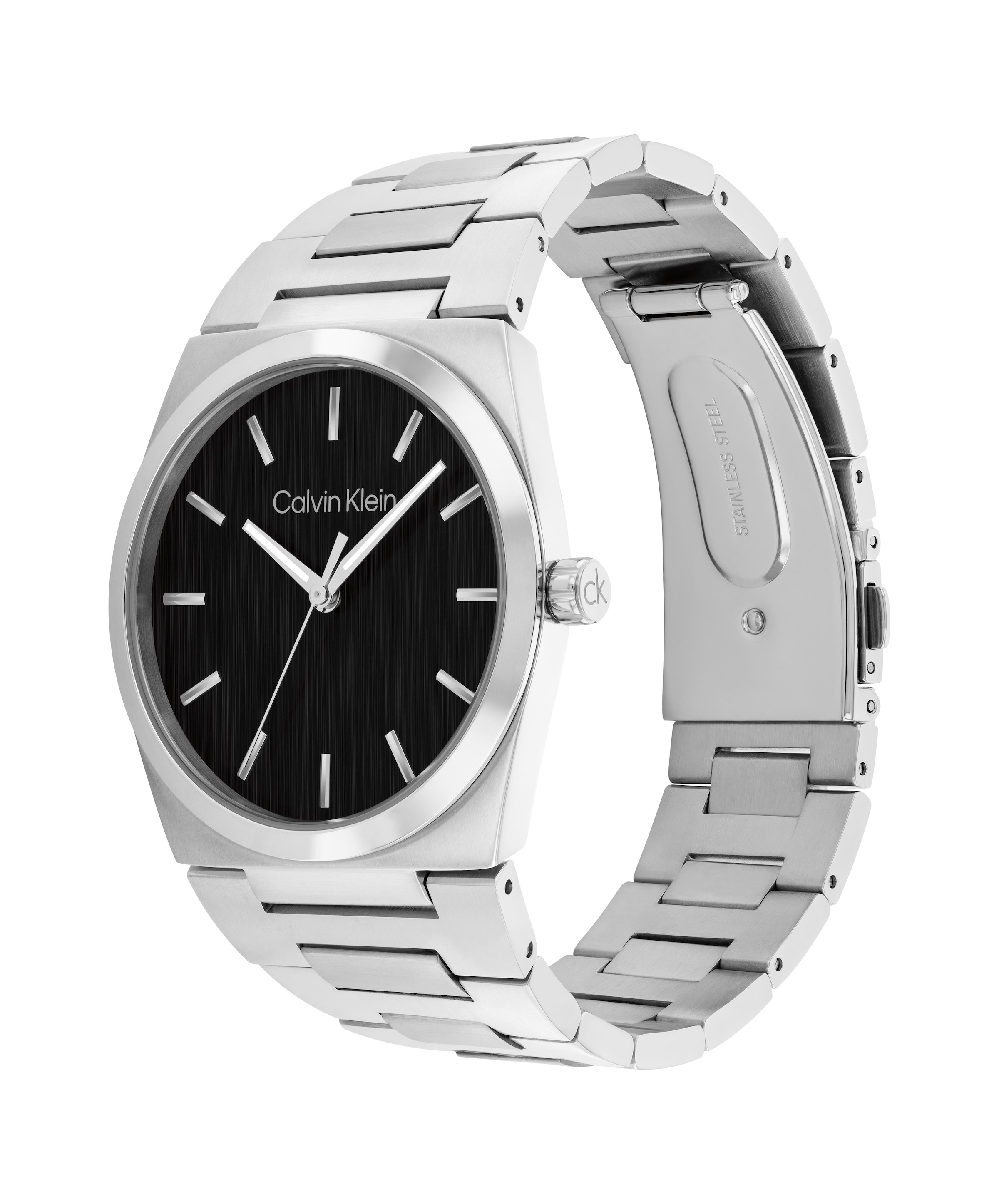 Calvin Klein Quarzuhr »CK Empower« Armbanduhr, Herrenuhr, Edelstahlarmband, analog