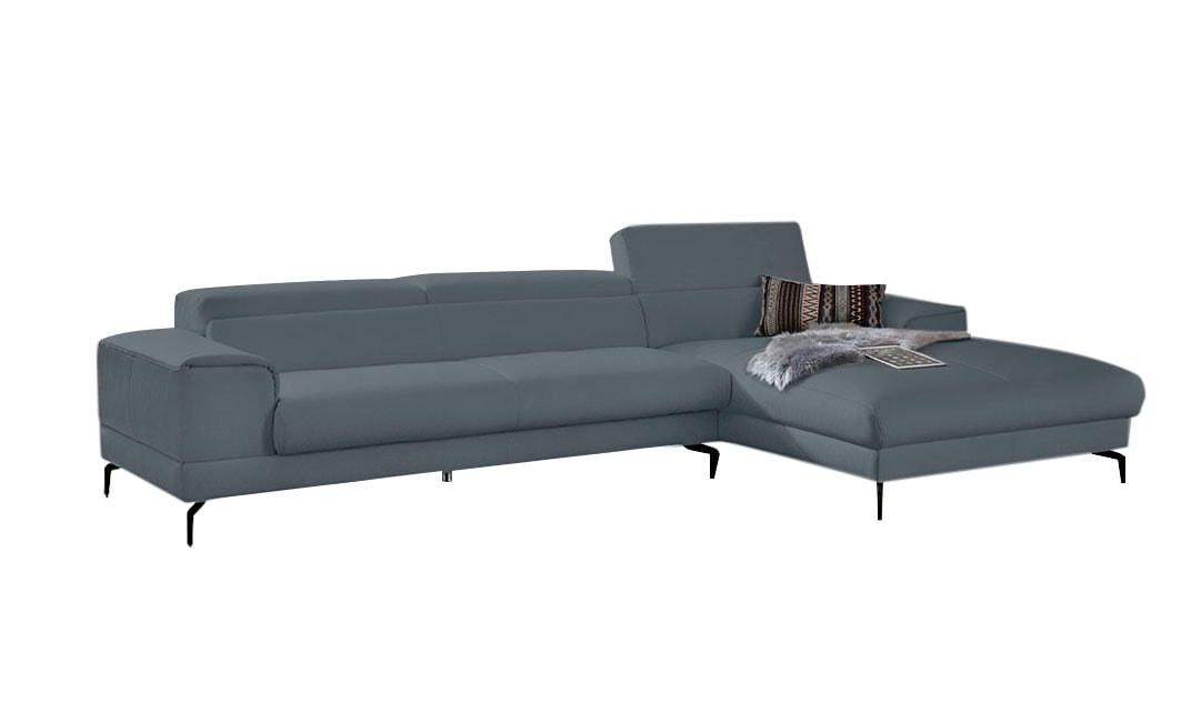 W.SCHILLIG Ecksofa »piedroo, Designsofa mit tollem Sitzkomfort, bequem, L-F günstig online kaufen