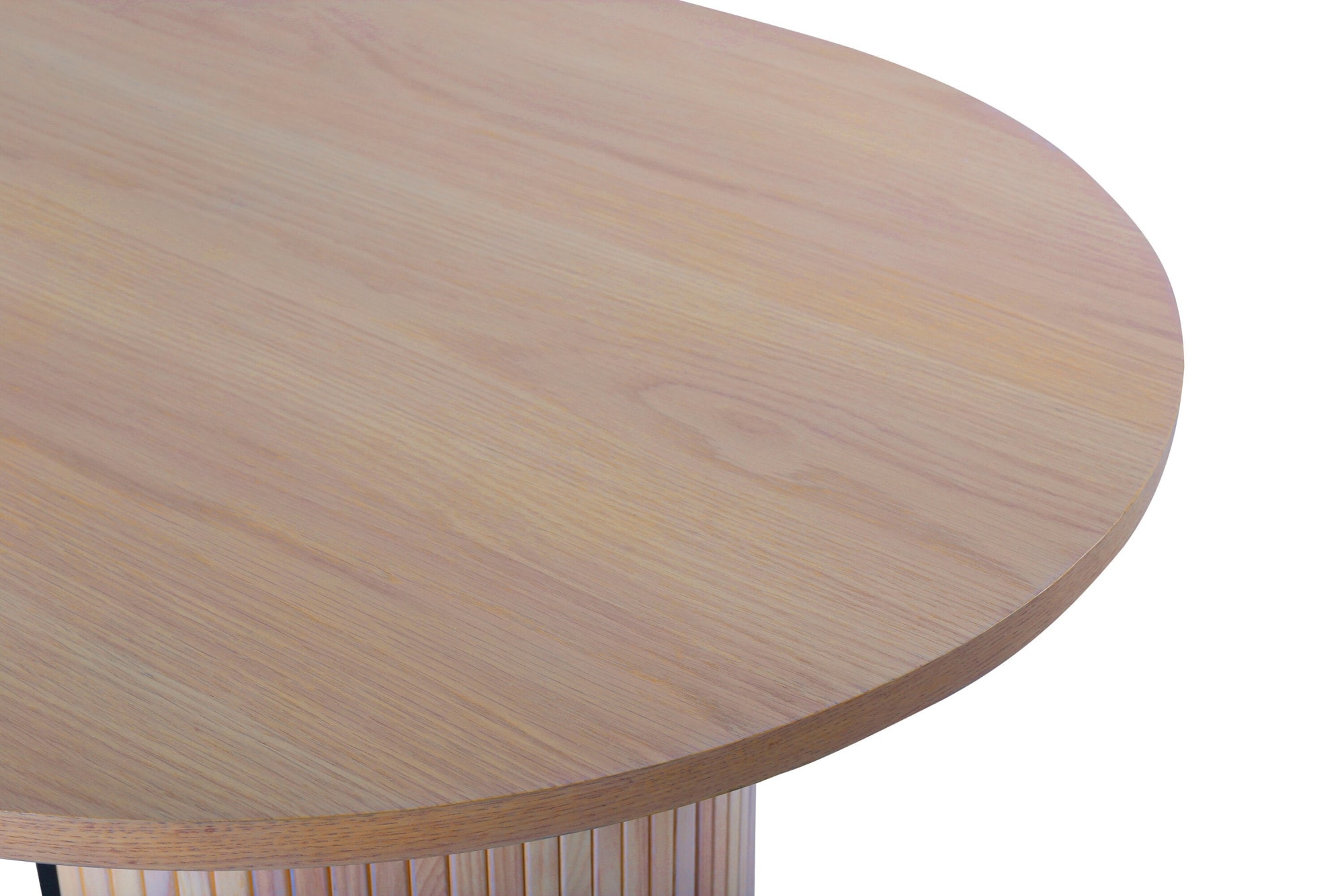 Venture Home Esstisch »Bianca, ovaler Esstisch mit Furnier-Veredelung, 200 × 90 cm« Esszimmertisch, MDF, Holzfurnier-Optik, oval, geräumig, modern