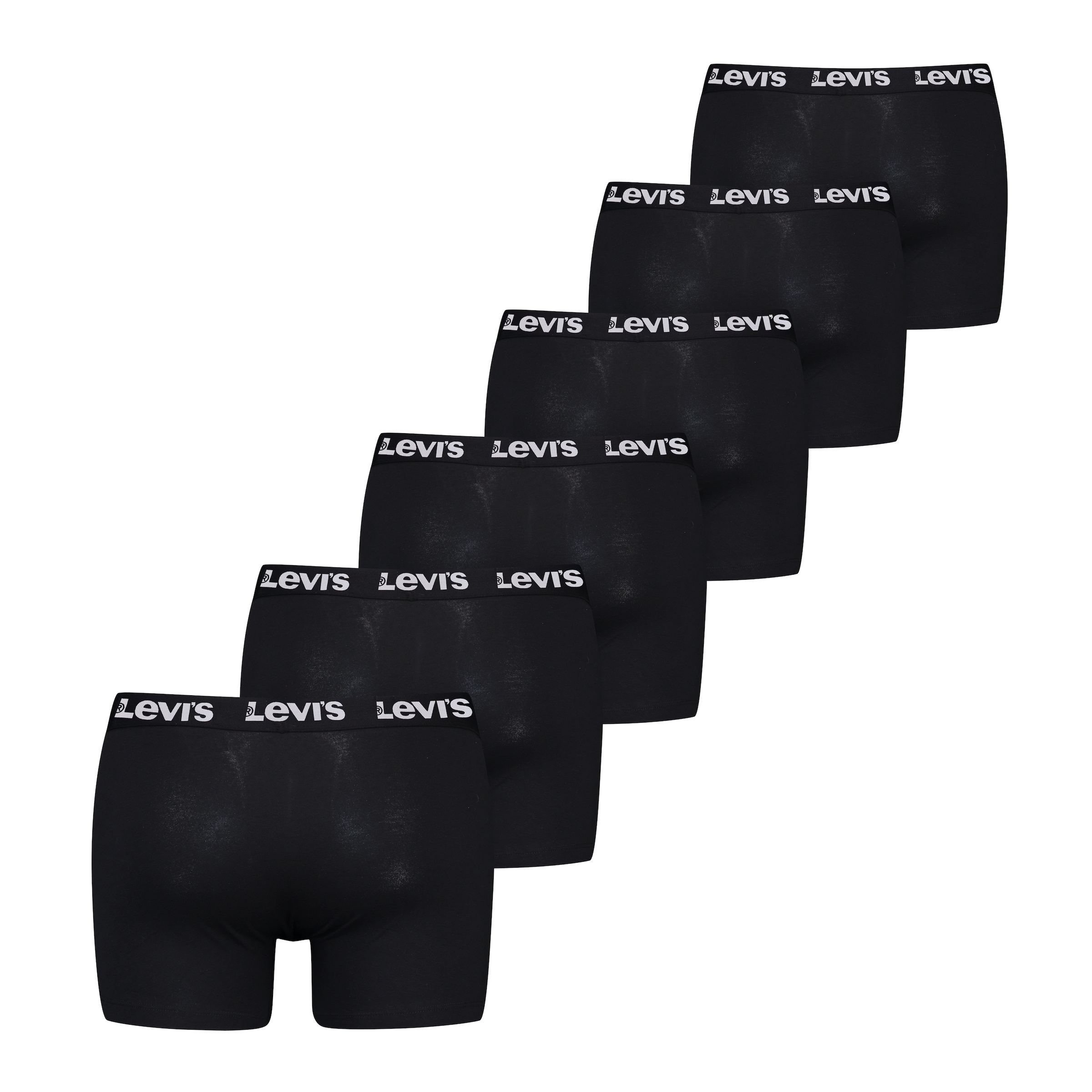 Levi's® Boxershorts »LEVIS MEN REPEAT LOGO BOXER BRIEF 6P ECOM« 6er Pack, 