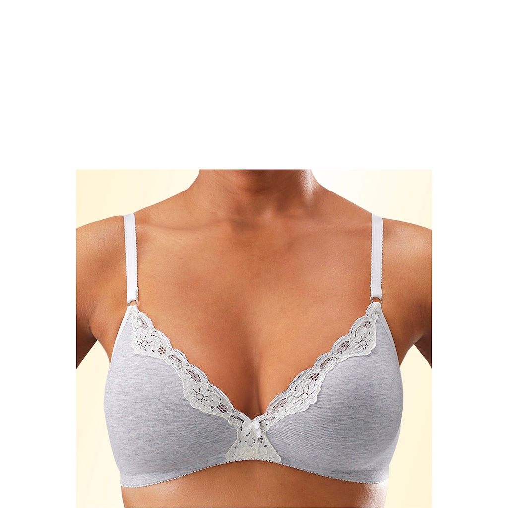 petite fleur Bralette-BH, (Packung, 2 Stück)