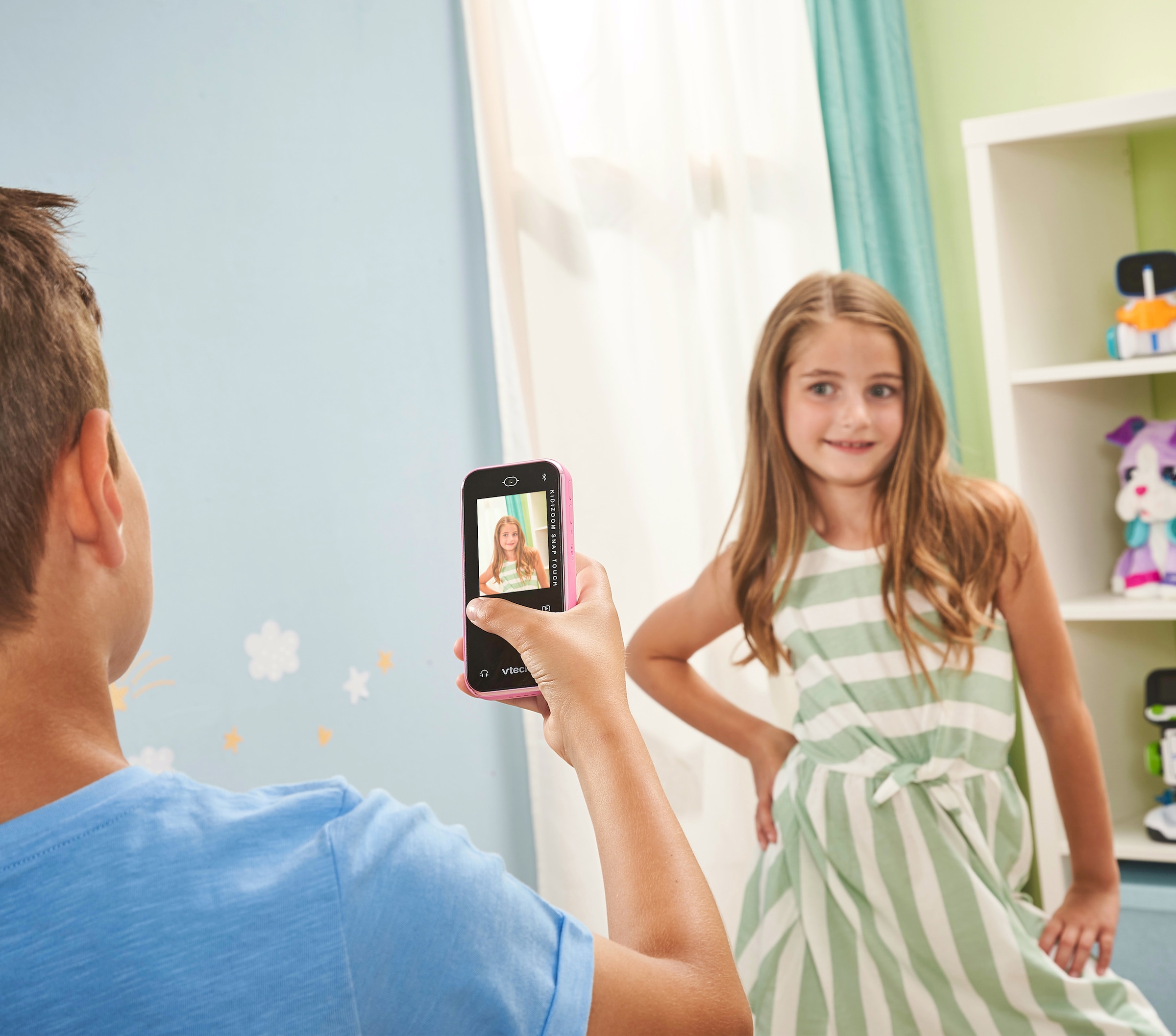 Vtech® Kinderkamera »KidiZoom Snap Touch pink«, im coolen Smartphone-Format