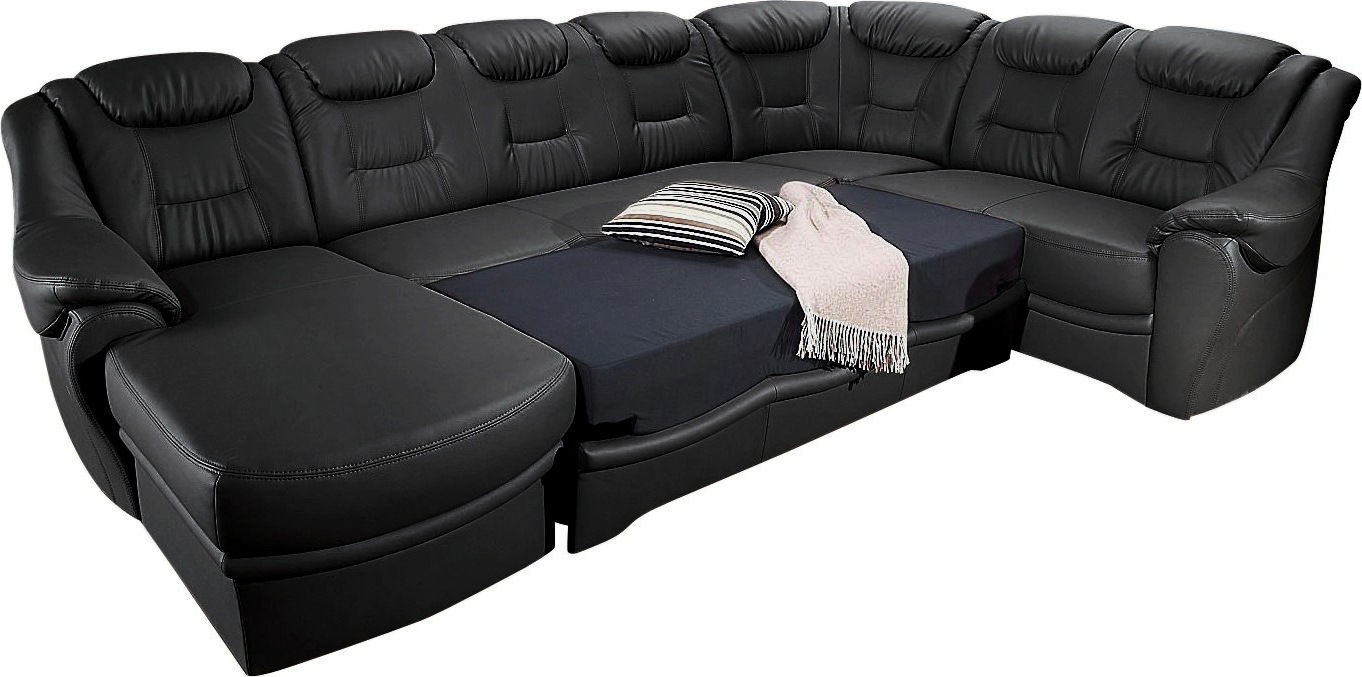 sit&more Wohnlandschaft »Bellevue U-Form«, wahlweise mit Bettfunktion