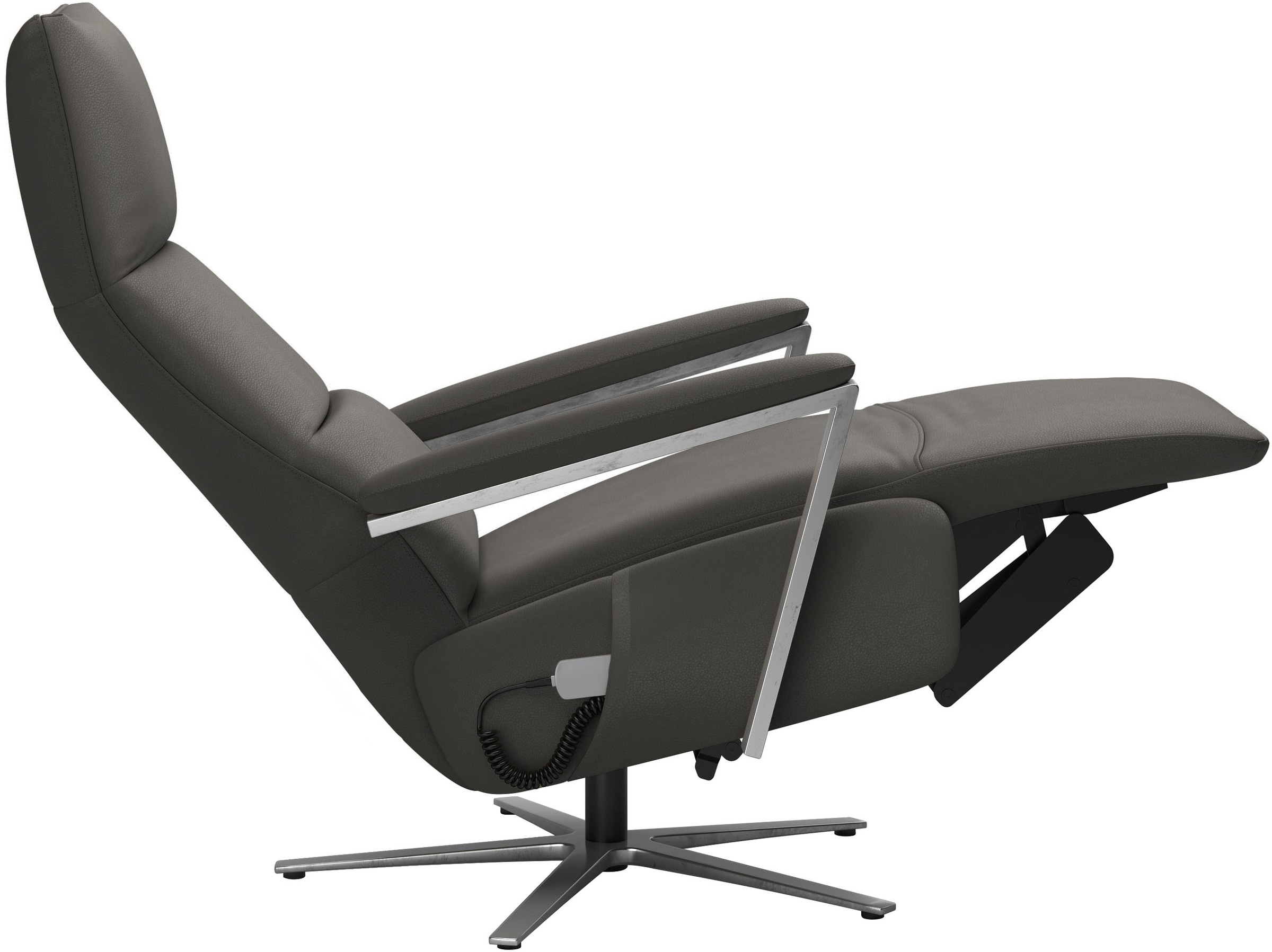 sit&more TV-Sessel »Vario Comfort, inkl. Kopfteilverstellung & 360 Grad Drehfunktion«, mit Herz-Waage-Funktion & 3 Motoren, Höhe der Armlehnen 60cm