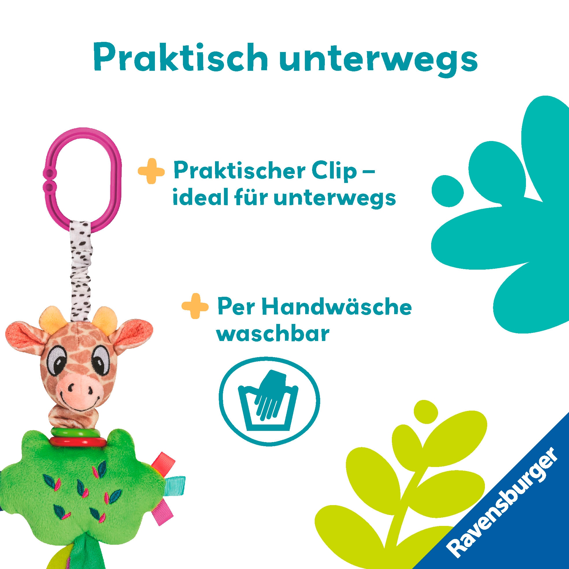 Ravensburger Greifspielzeug »Play+ Zappel-Giraffe«