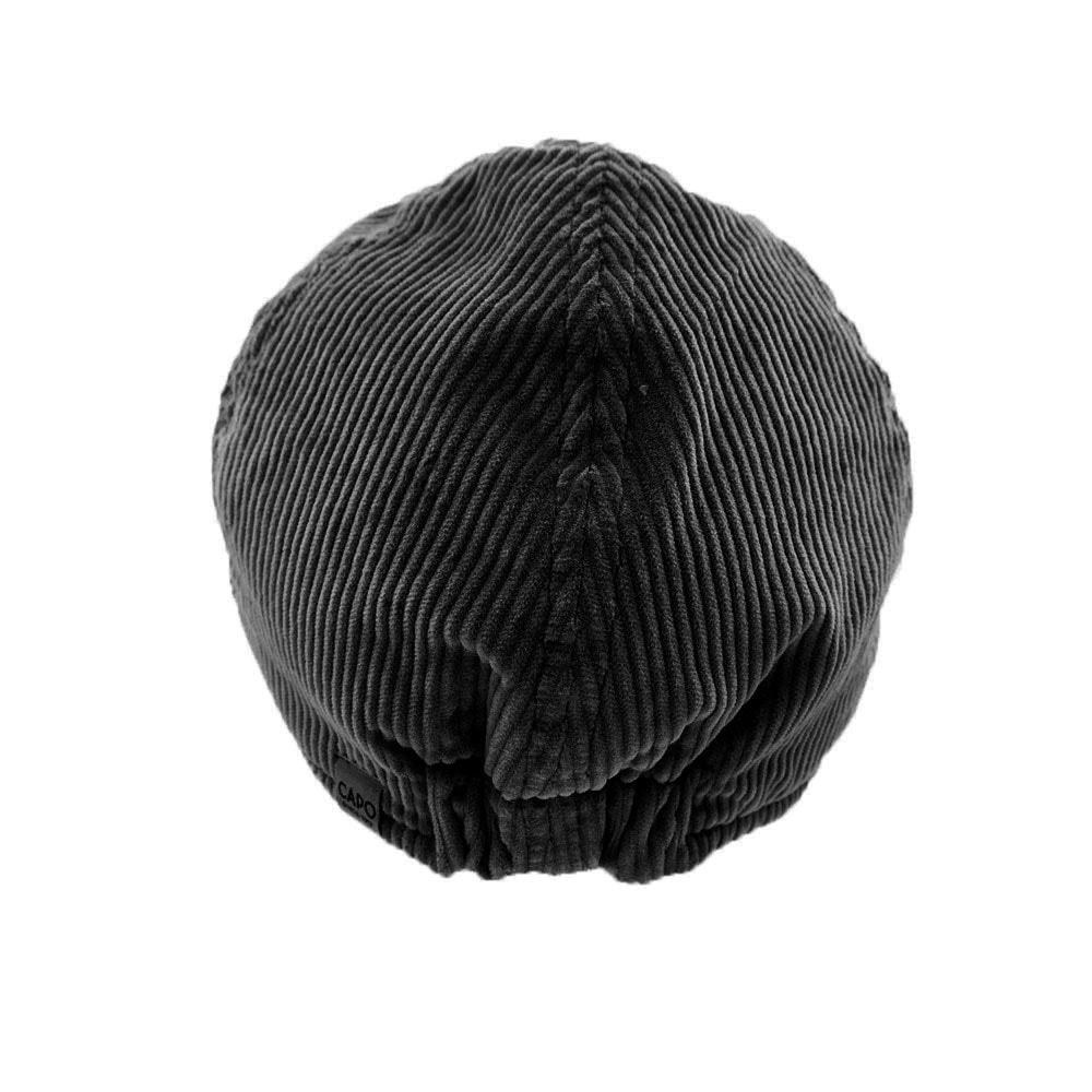 CAPO Schiebermütze Gummizug hinten, Cord-Optik