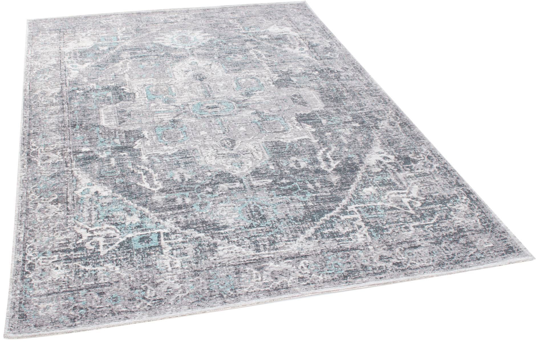 TOM TAILOR HOME Teppich »Funky Orient Tabriz«, rechteckig, 5 mm Höhe, Kurzf günstig online kaufen