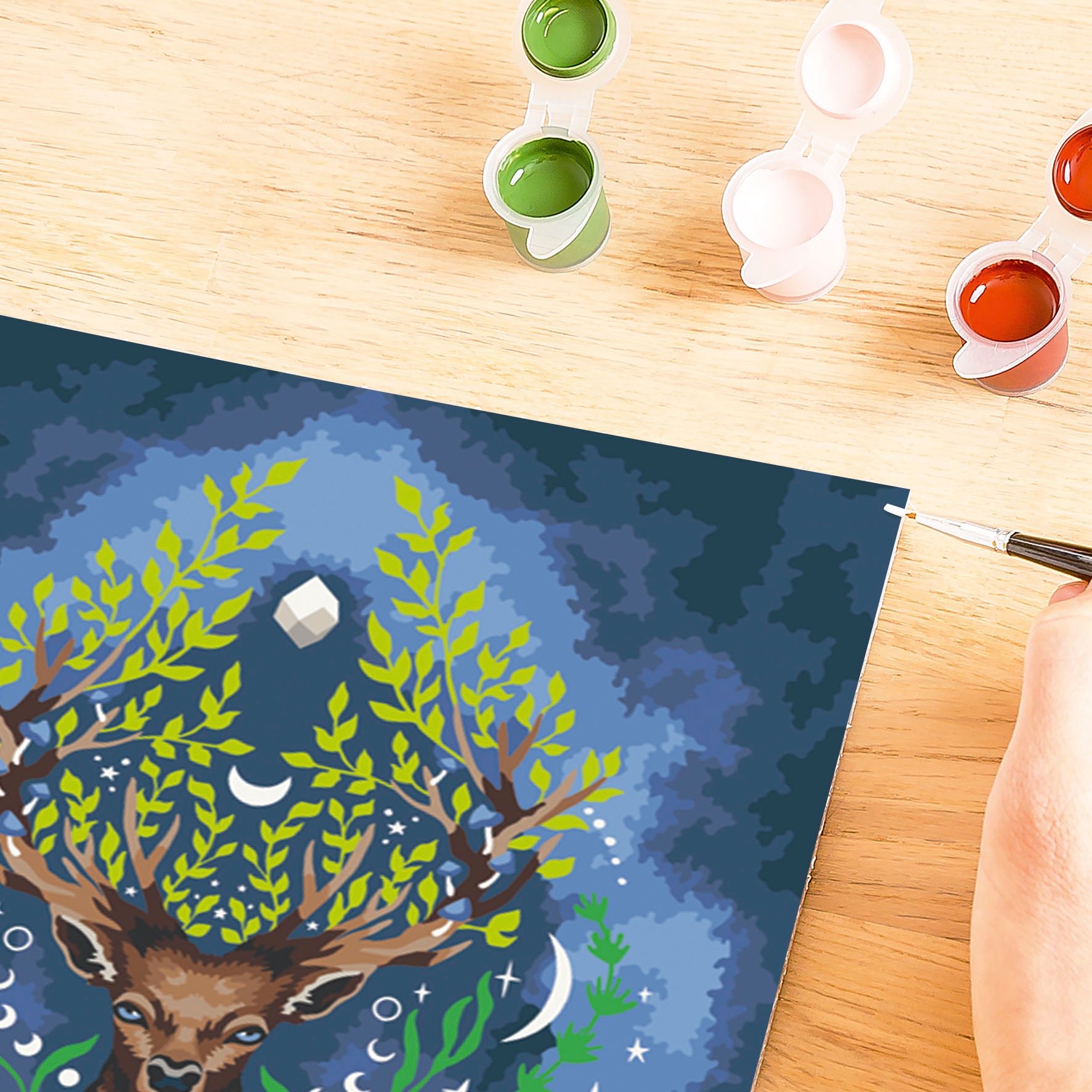 Ravensburger Malen nach Zahlen »CreArt, Pixie Cold: Mystic Deer« Made in Europe