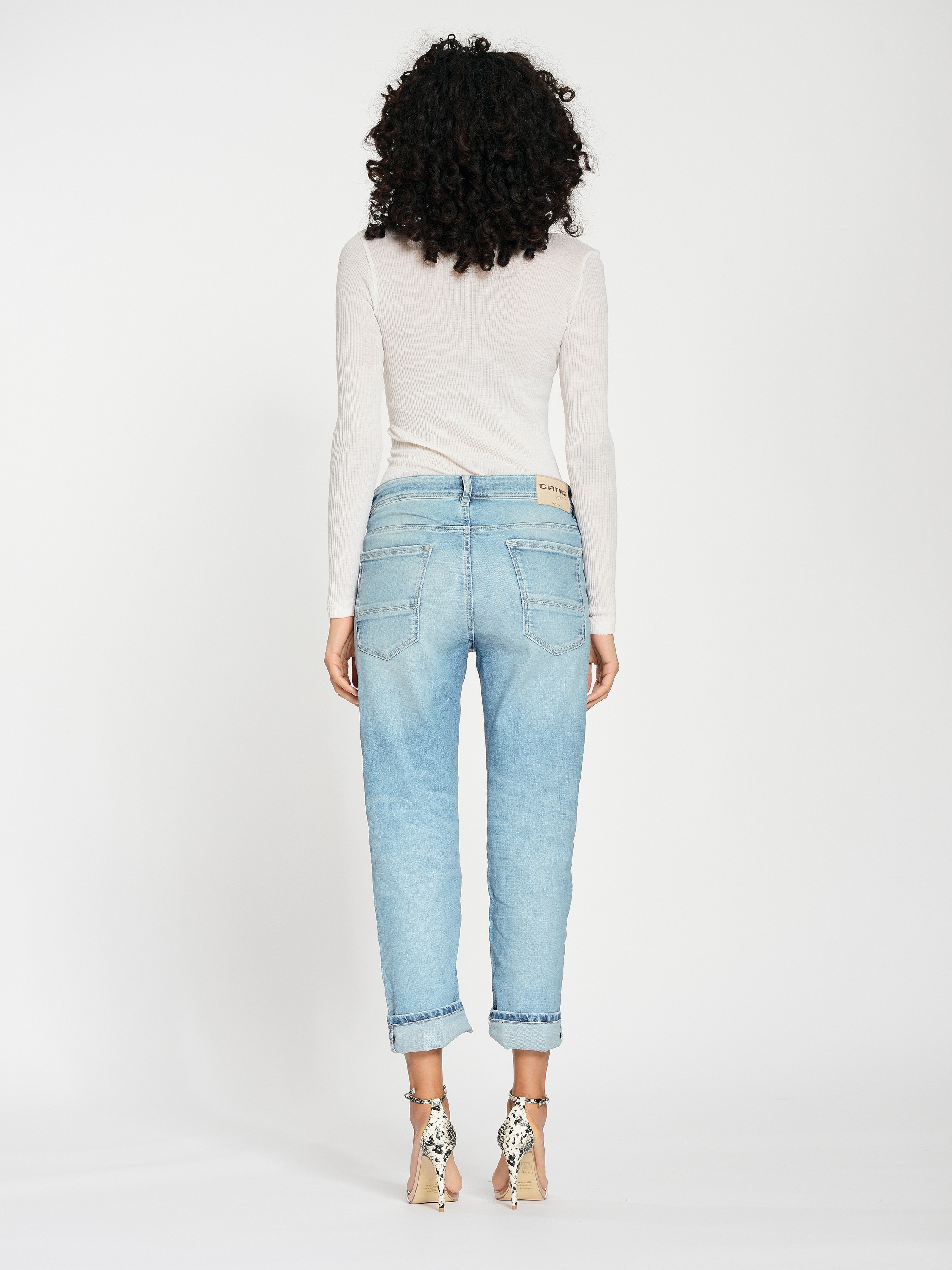GANG Boyfriend-Jeans »GANG Jeans Boyfriend 94NICA CROPPED«