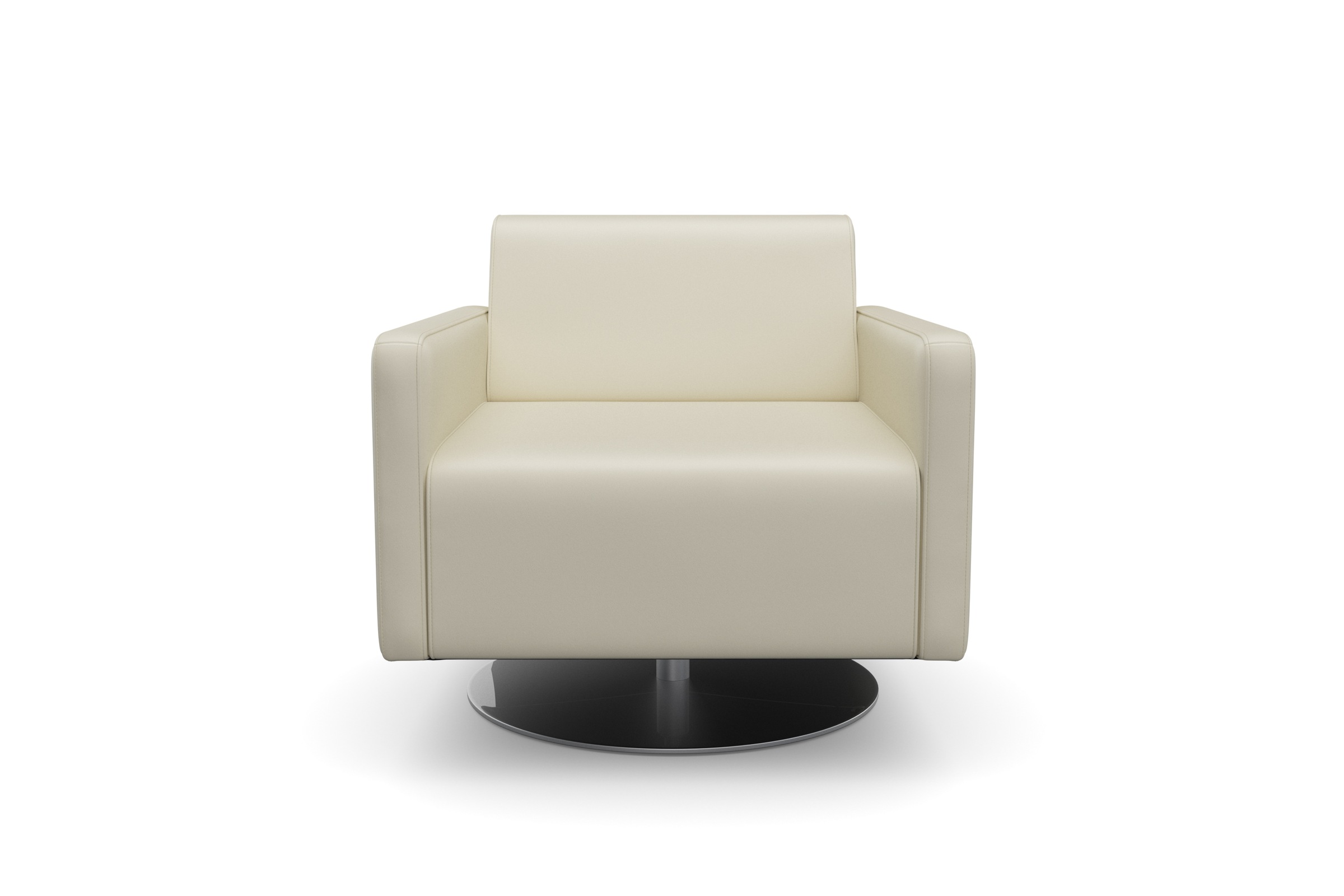 machalke® Drehsessel »single«, Ledersessel mit Drehteller, inklusive Drehfunktion
