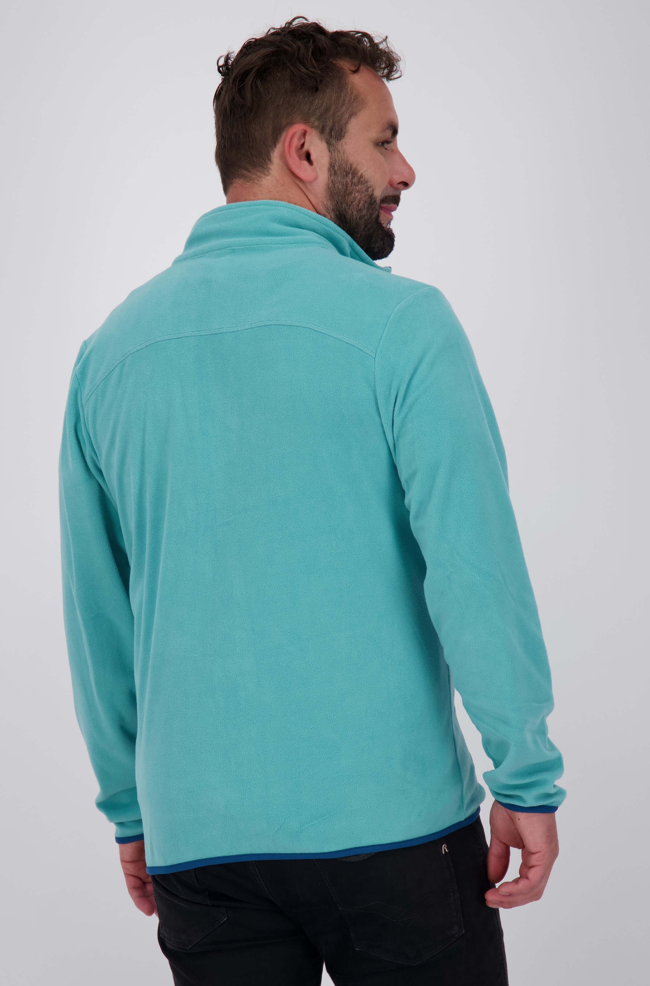 DEPROC Active Fleecejacke »KIRKVALE II MEN«, weiche Fleecejacke in traditioneller Optik