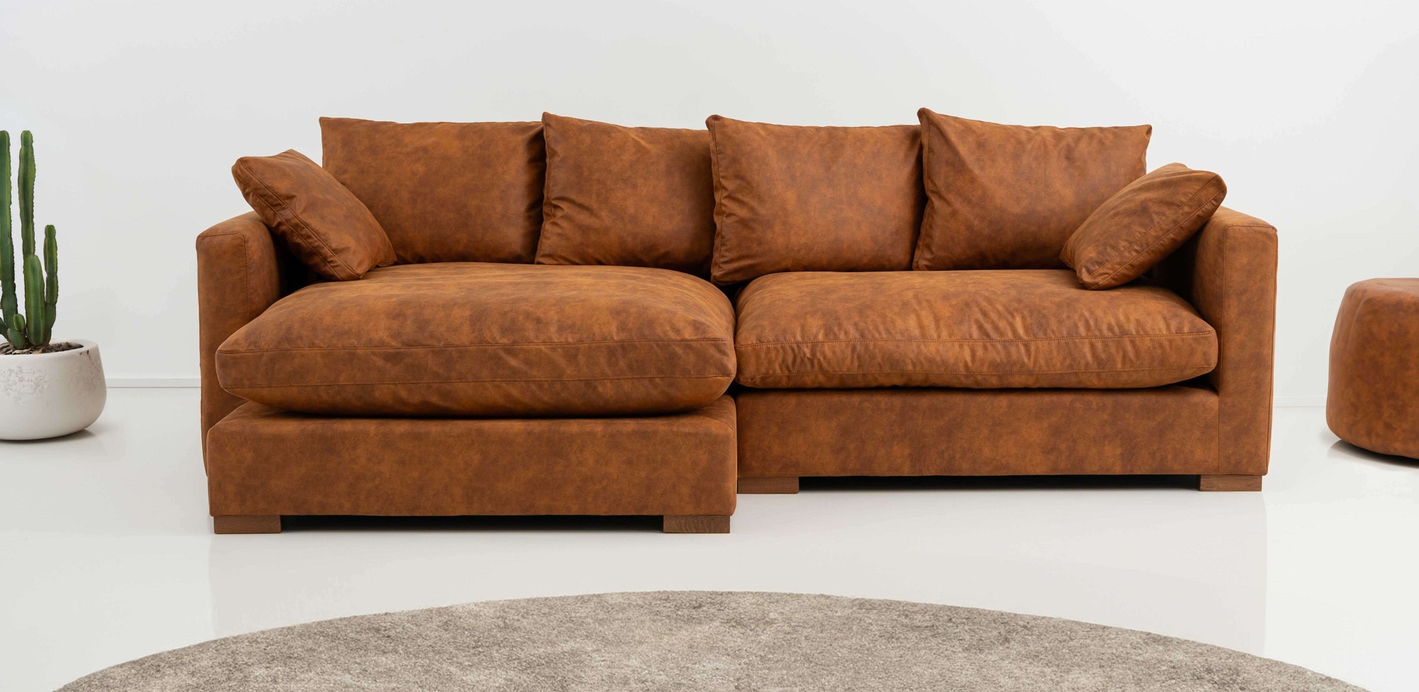 Home affaire Ecksofa »Coray« Breite 266 cm, extra weich und kuschelig, mit günstig online kaufen