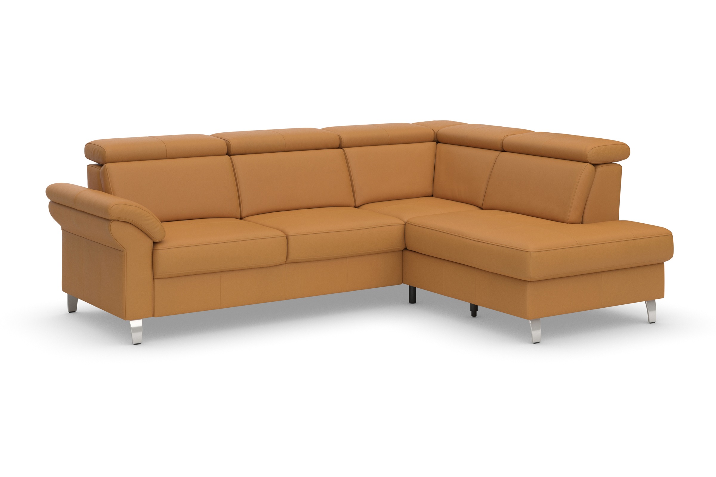 sit&more Ecksofa, inklusive Kopfteilverstellung, wahlweise mit Bettfunktion und Bettkasten