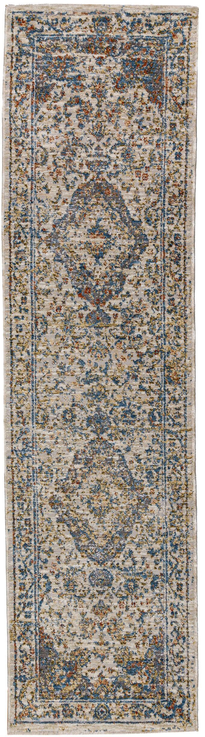 FLAIR RUGS Teppich »Sibyl Vintage«, rechteckig, 7 mm Höhe, aus recyceltem M günstig online kaufen