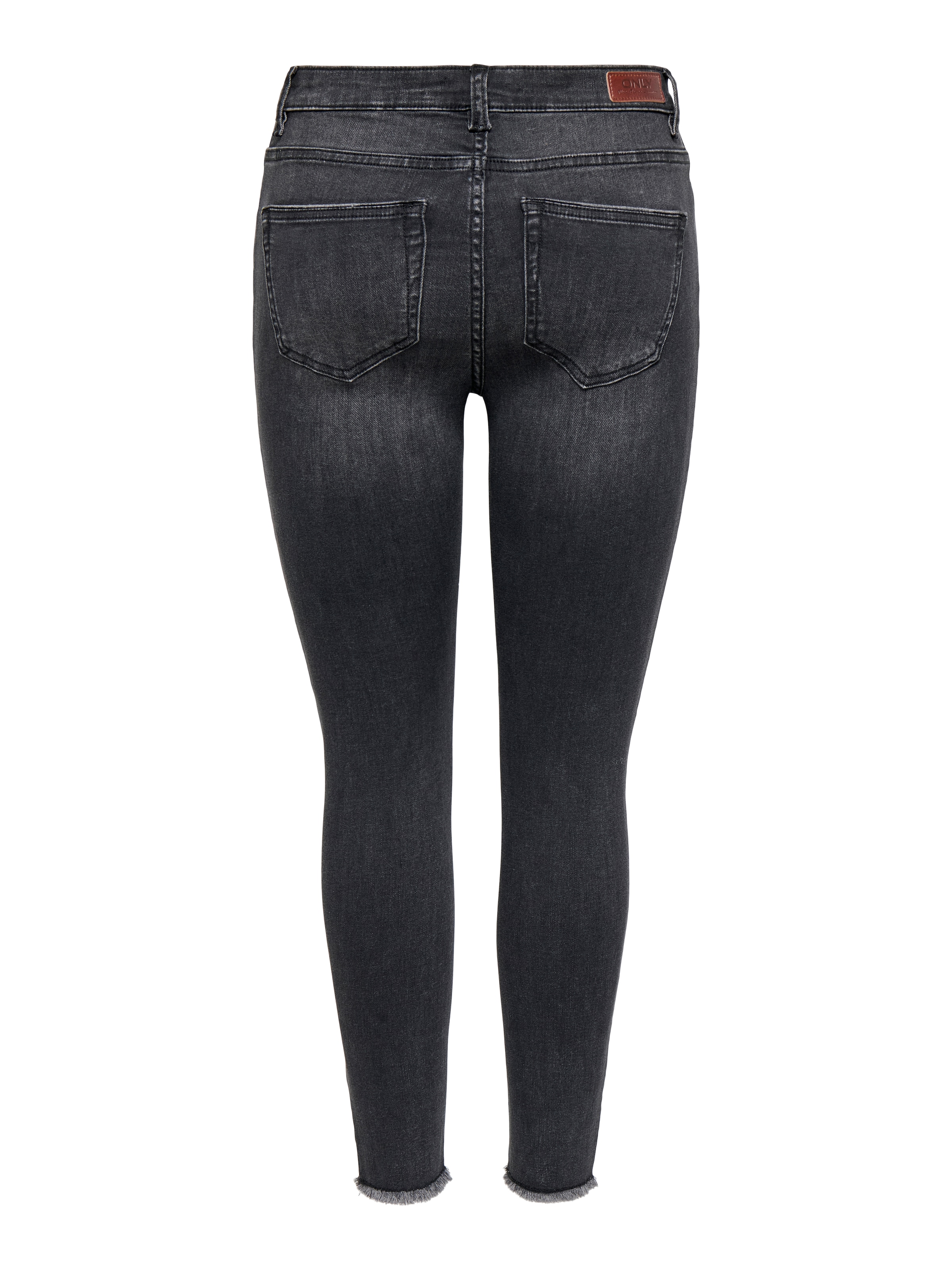 ONLY Skinny-fit-Jeans »ONLWAUW MW SK ANK RW DNM« Baumwollmischung, mid waist