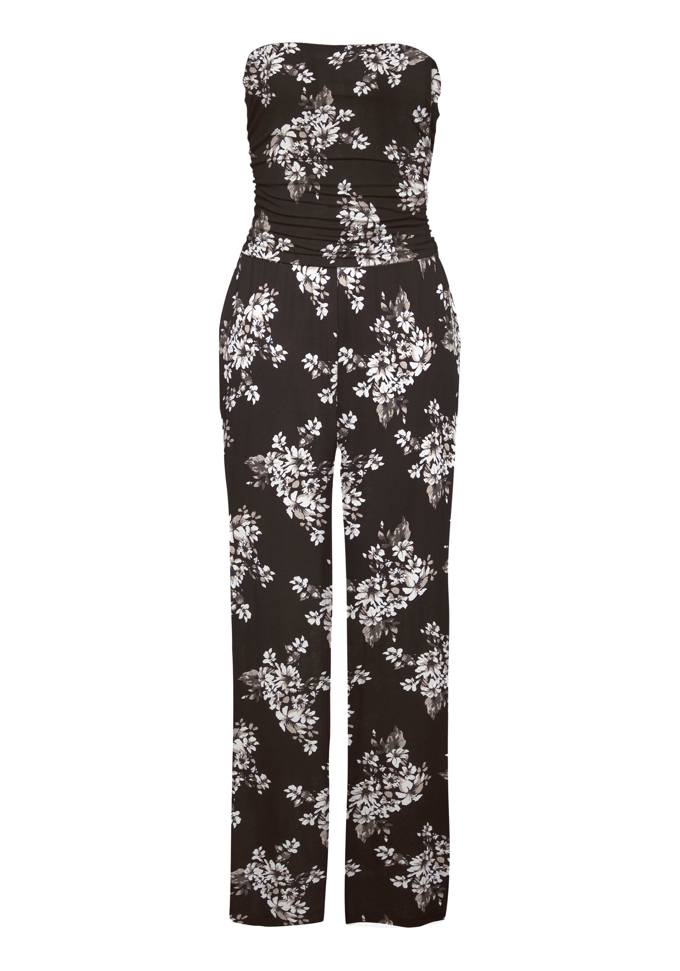 LASCANA Bandeauoverall, mit Alloverprint