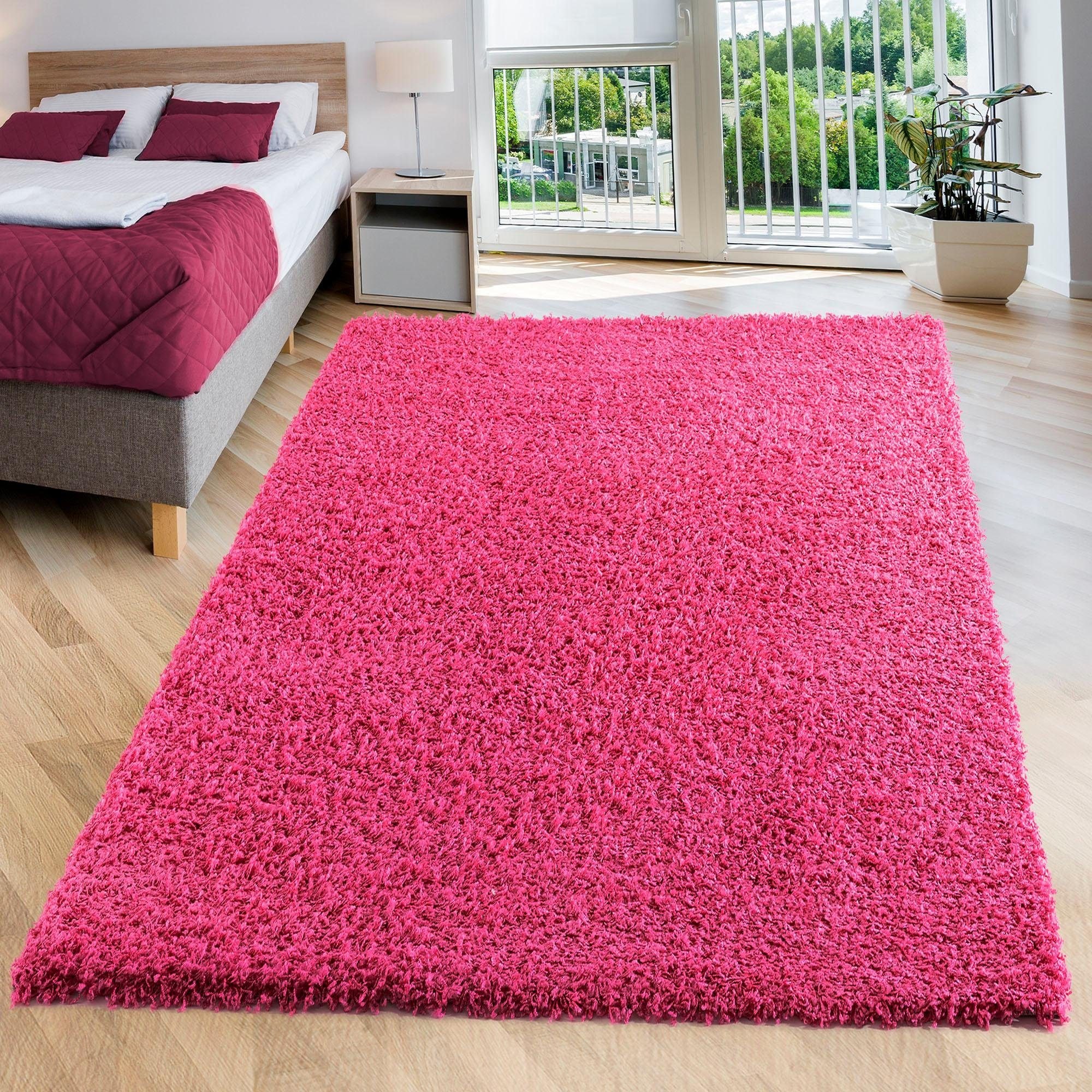 Sanat Hochflor-Teppich »LOCA«, rechteckig, 30 mm Höhe, Wohnzimmer, Langflor, Shaggy, Schlafzimmer