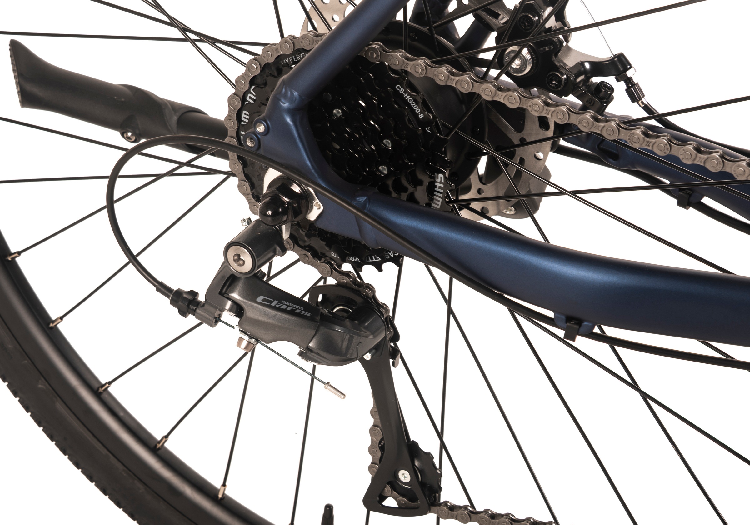 Adore E-Bike »28" Alu Gravel Tourenfahrrad GTR-770 Heckmotor 35NM / 9,8Ah«, 8 Gang, Shimano, Claris, Heckmotor 250 W
